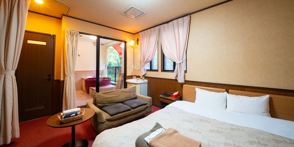 ROOM, DOUBLE BED, OUTDOOR BATH, SMOKING