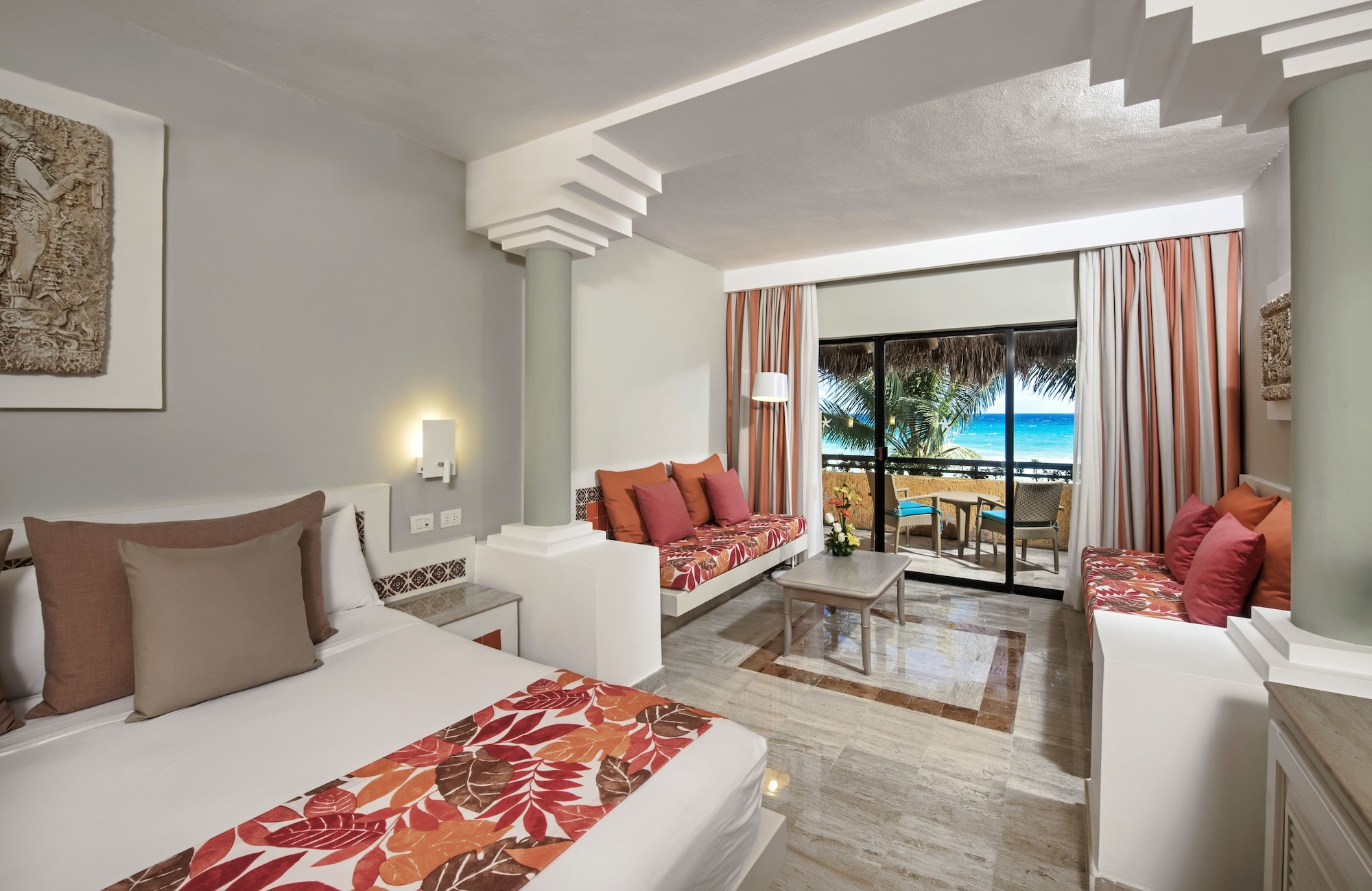 Junior Suite, 2 Double Beds, Ocean Front
