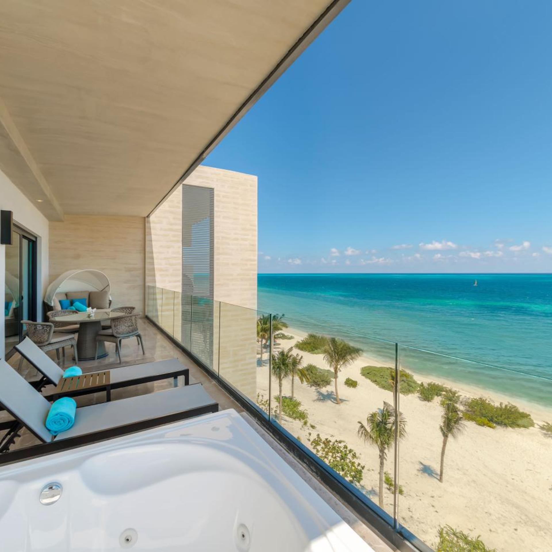 Serenity, 2 Bedrooms, Master, Club, Suite, King Bed, Ocean Front، Haven Riviera Cancun Resort & Spa All Inclusive - Adults Only 6/6