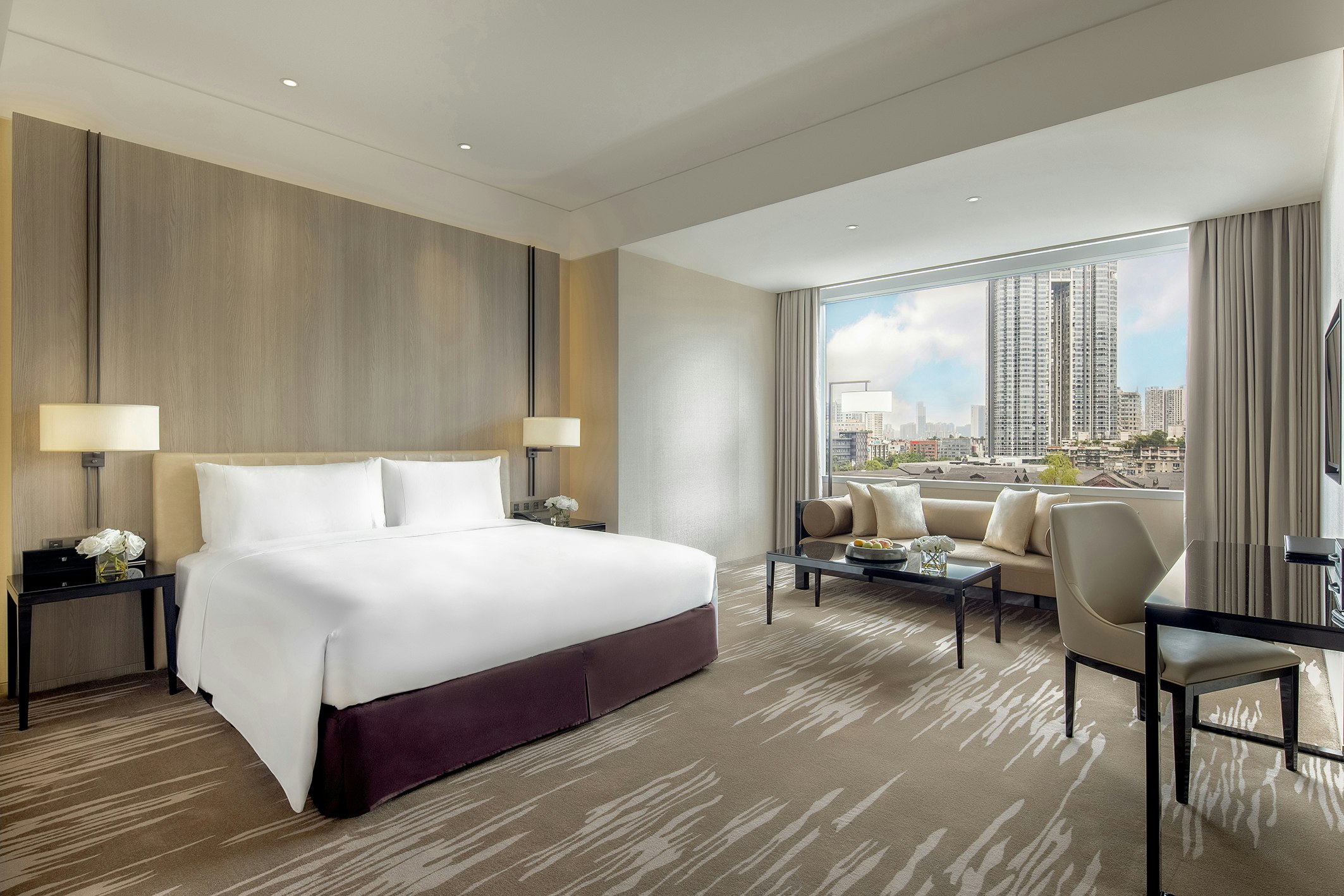 N1, Deluxe, King Bed, Temple View