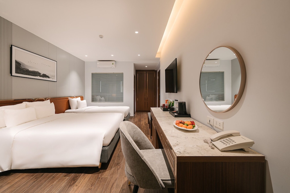 غرفة سوبيريور بسريرين منفصلين، San Seize Hanoi Hotel 6/10