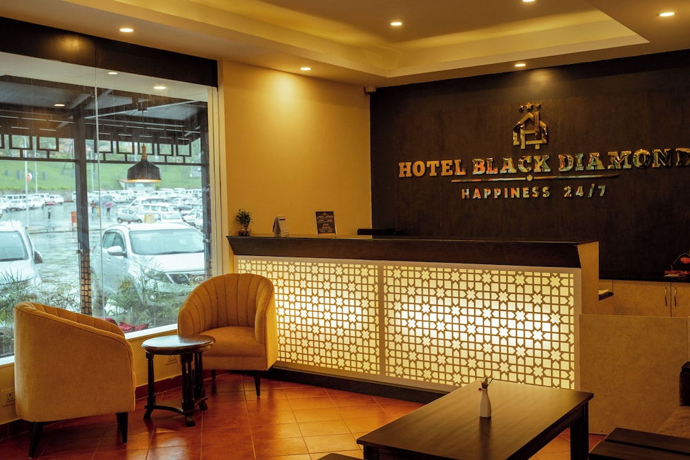 Lobby at Hotel Black Diamond, KATHMANDU