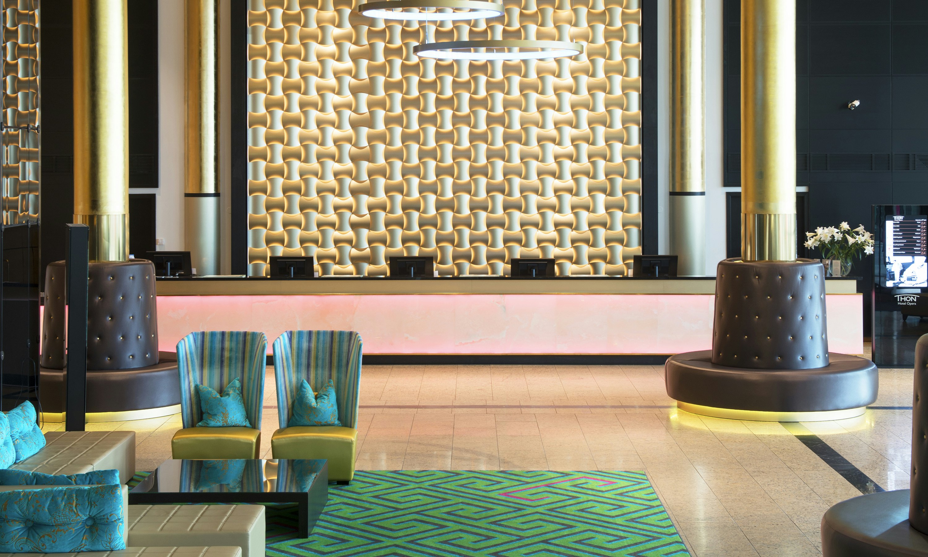Lobby at Thon Hotel Opera, OSLO