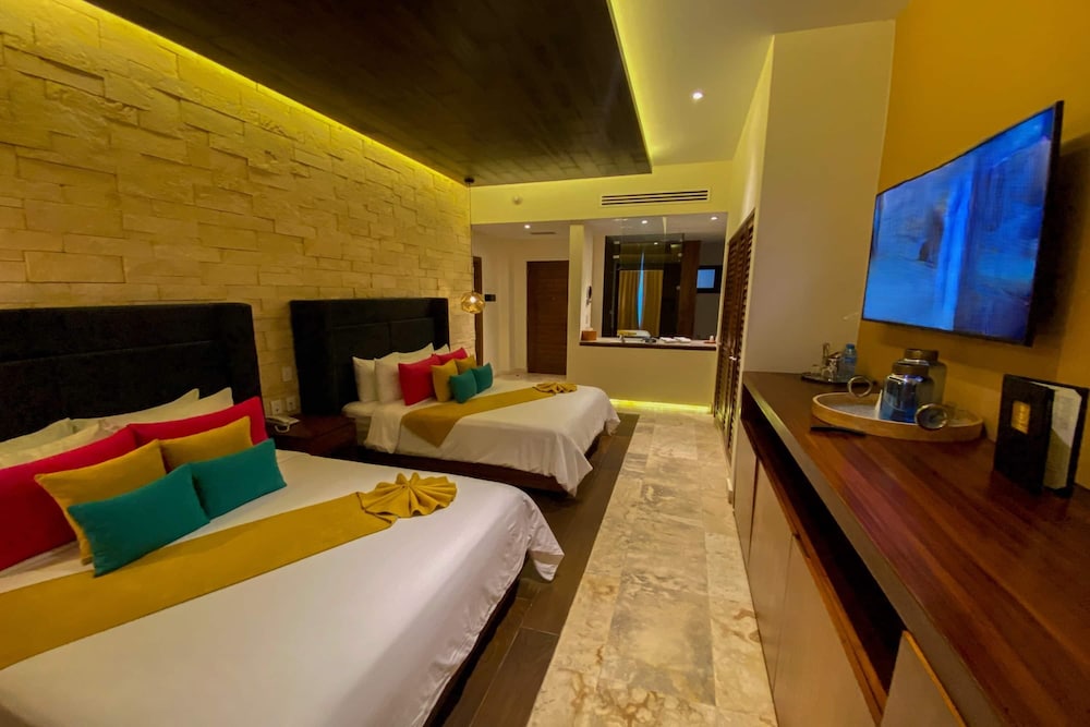 Junior Suite, 2 Double Beds, Terrace