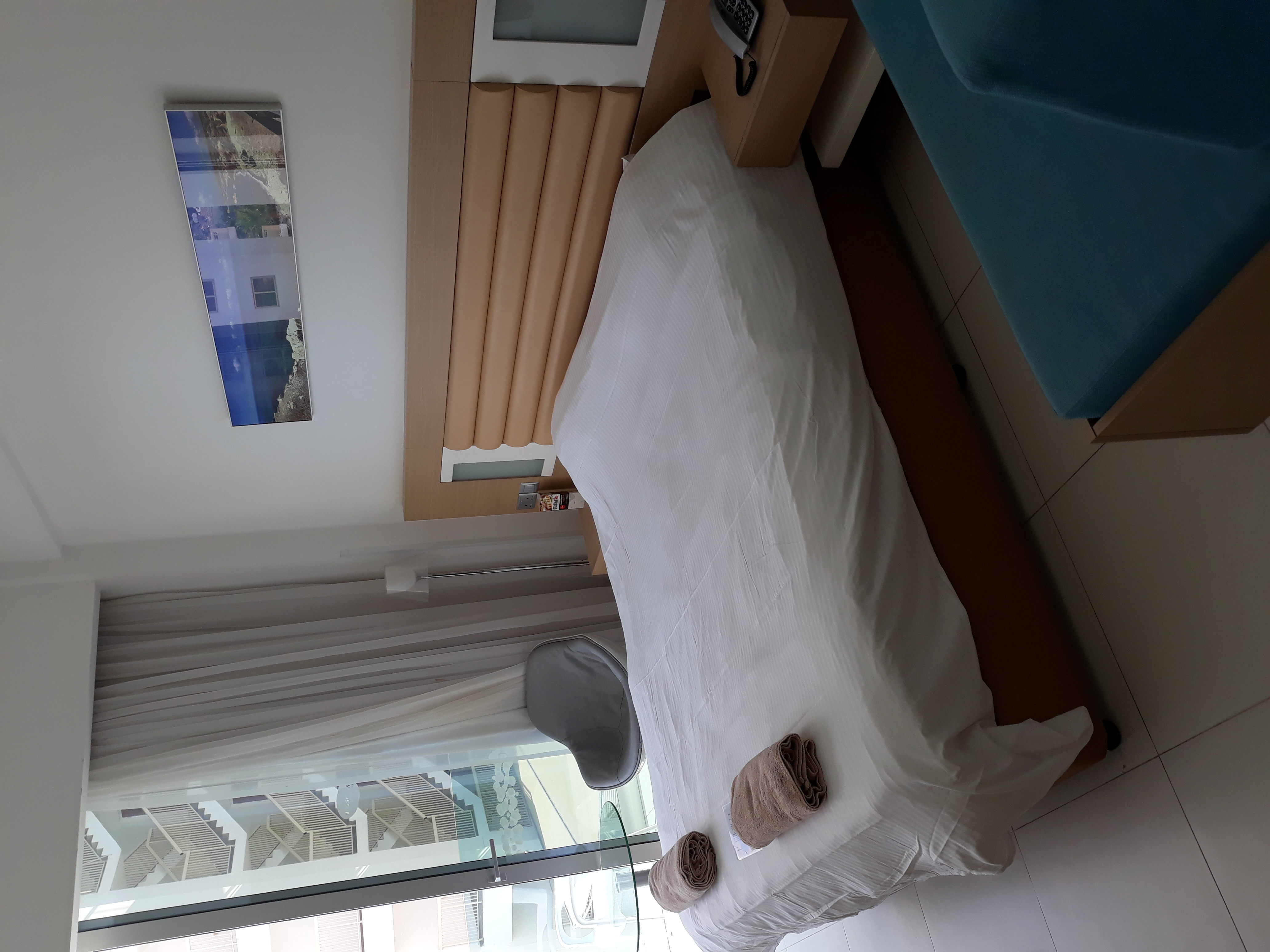 Room, Double or Twin Bed, Lateral Side Sea View