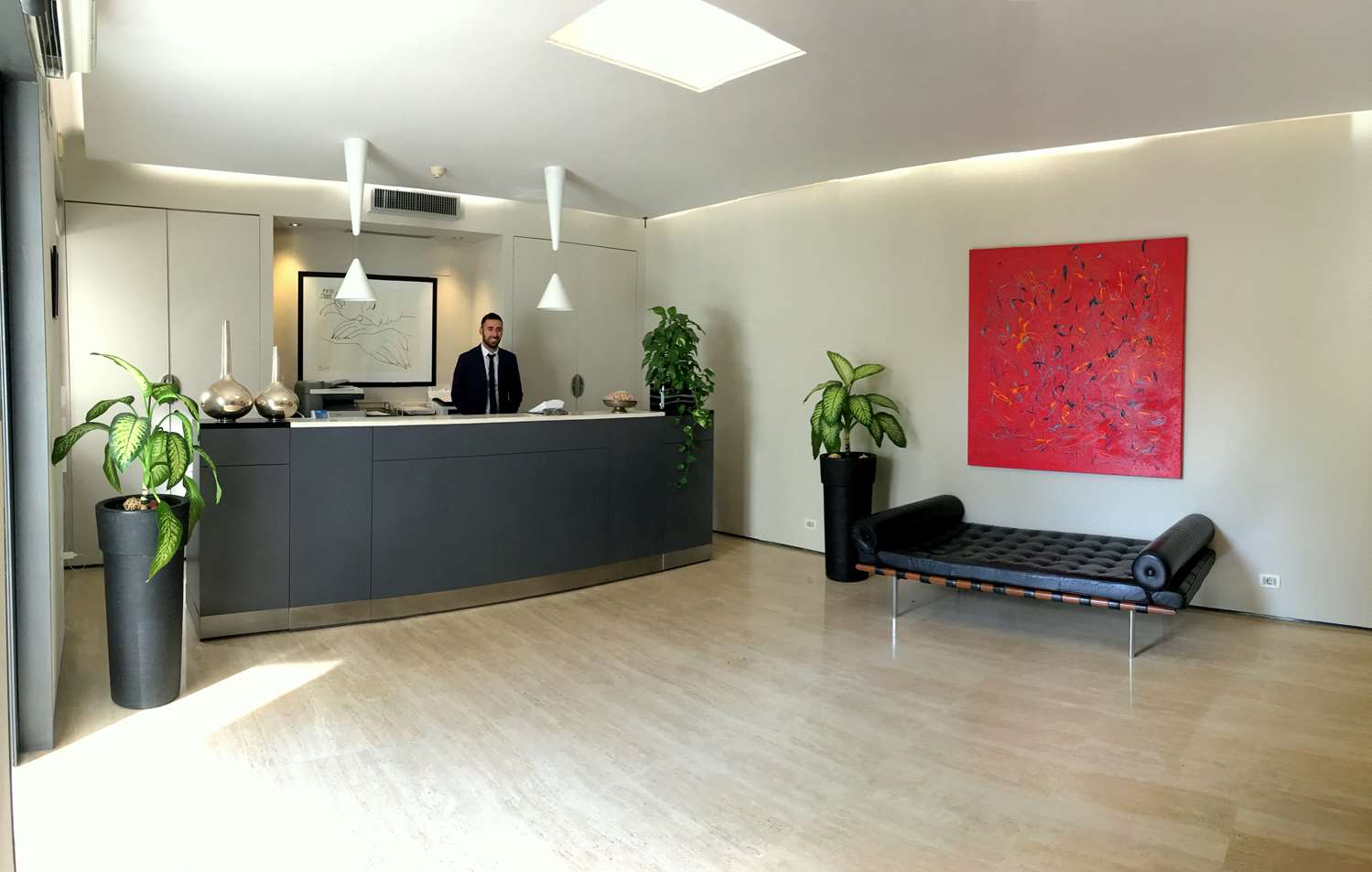 Lobby at Best Western Ars Hotel, ROME