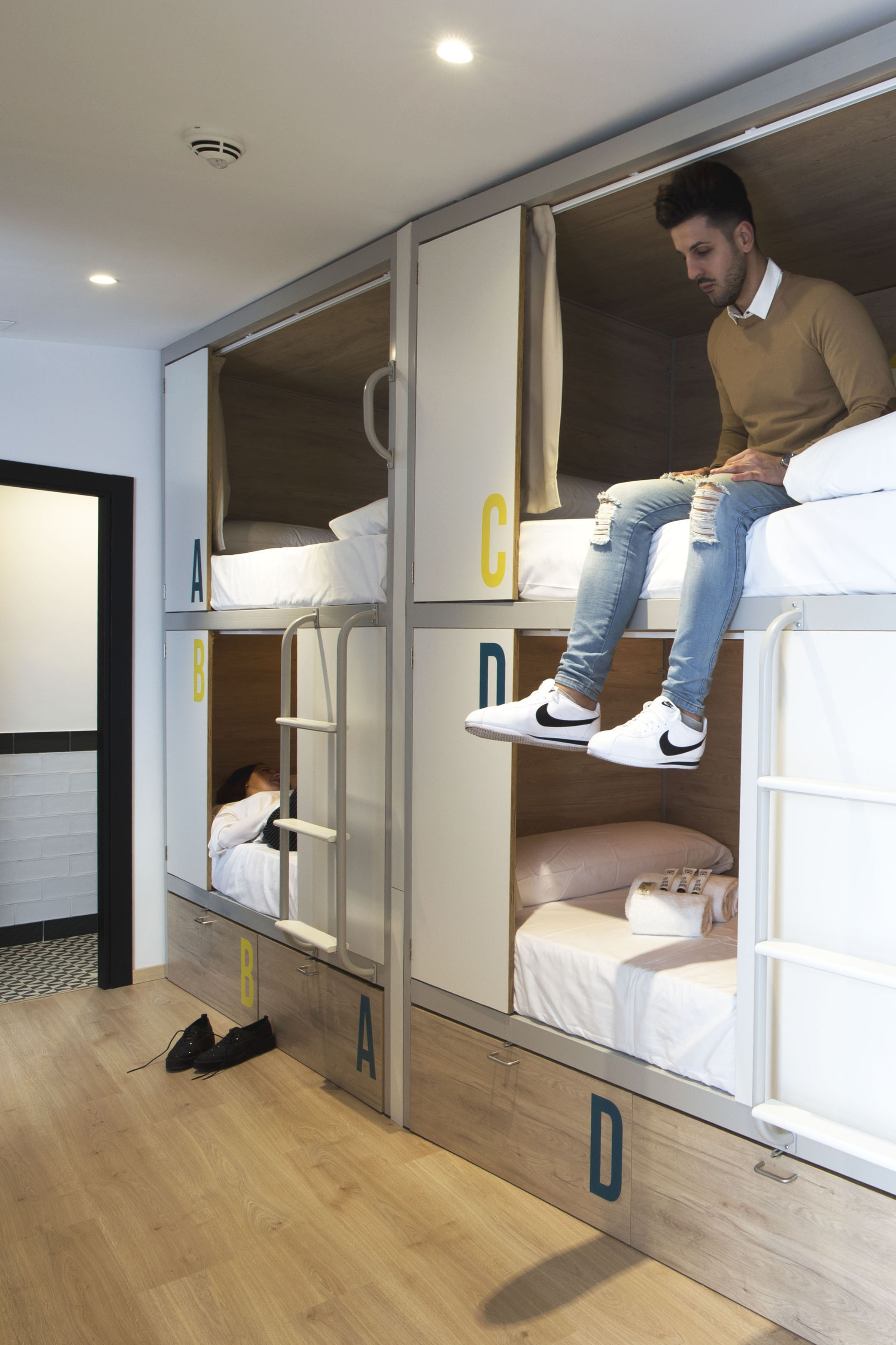 Mixed Dorm, Shared, 4 Beds