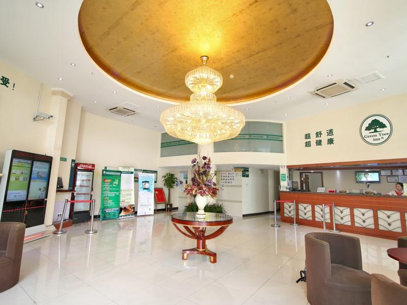 Lobby at GreenTree Inn Shanghai Jiading Anting Motor City Express Hotel, SHANGHAI