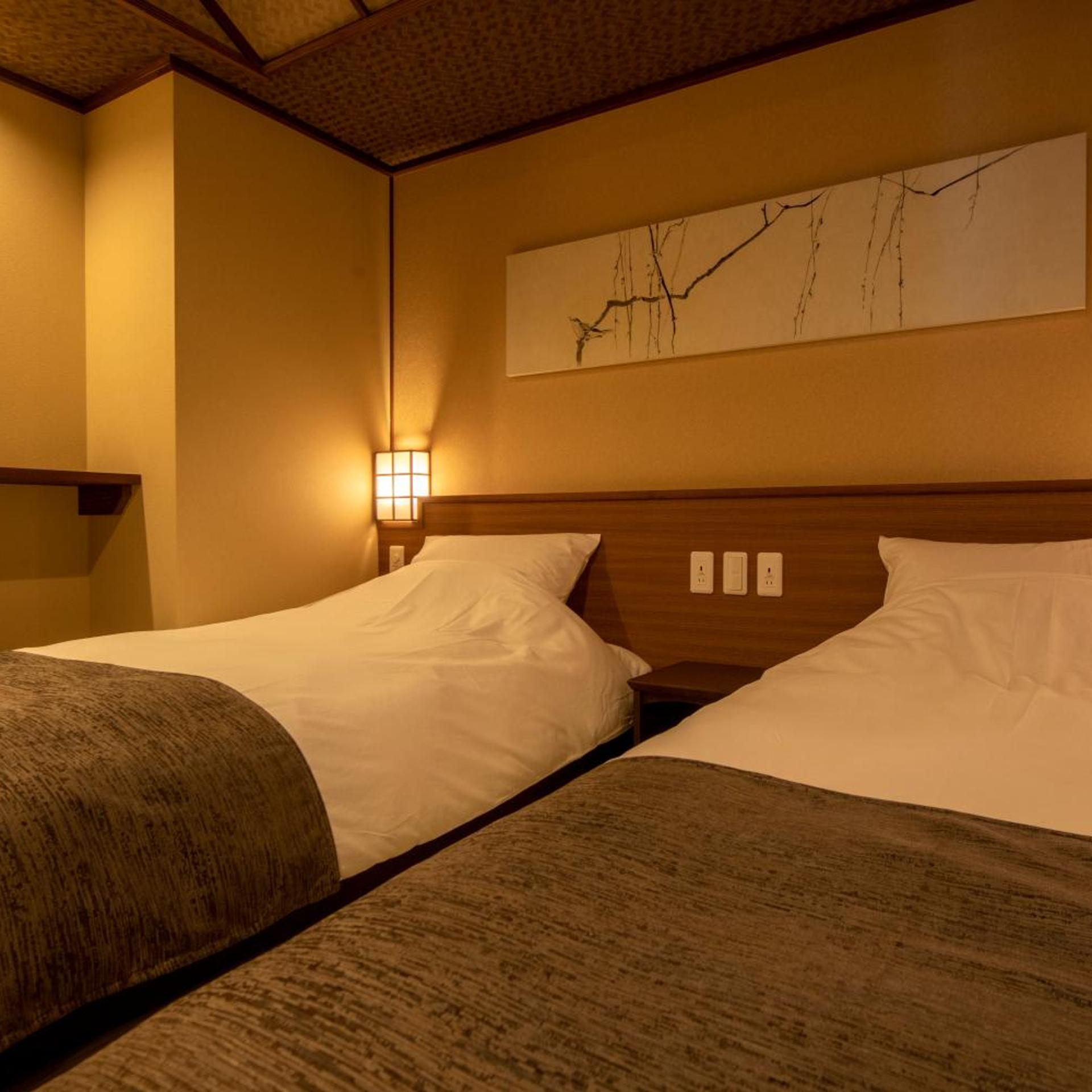 Deluxe, Twin Beds, Hot Spring Bath