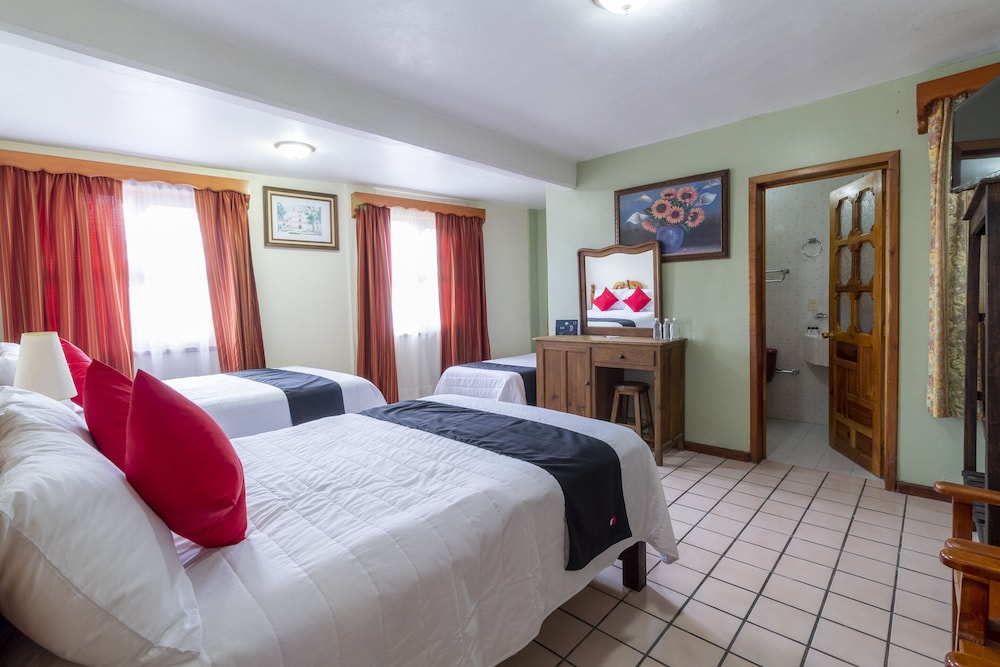 Family, 1 Single and 2 Double Beds
