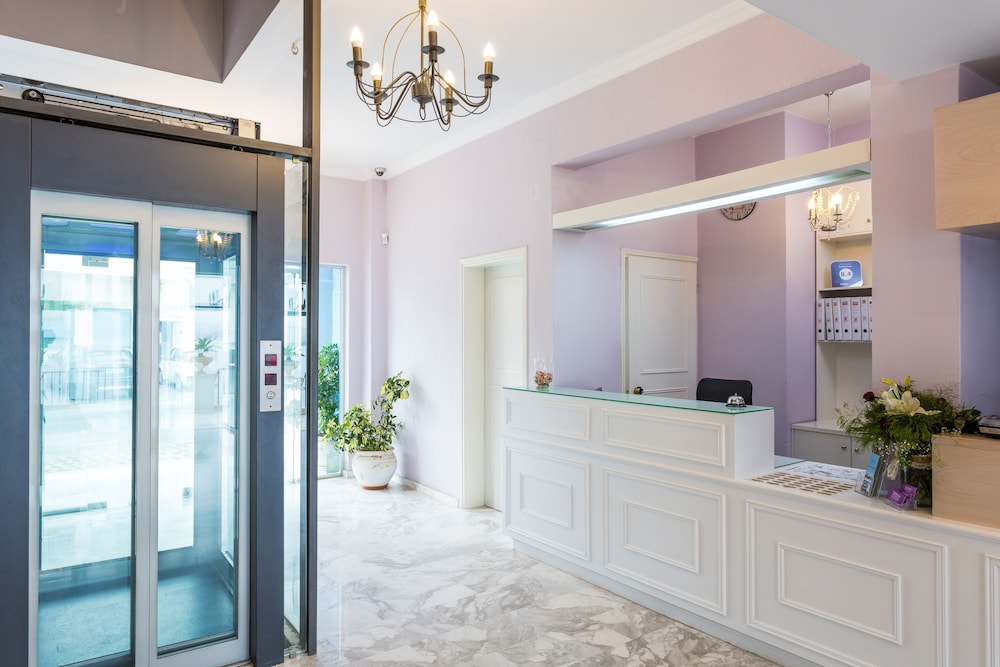 Lobby at Palazzo Greco Boutique Hotel, Agios Vasileios