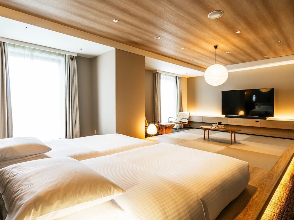 Japanese, Modern, Twin Beds, Extra Beds