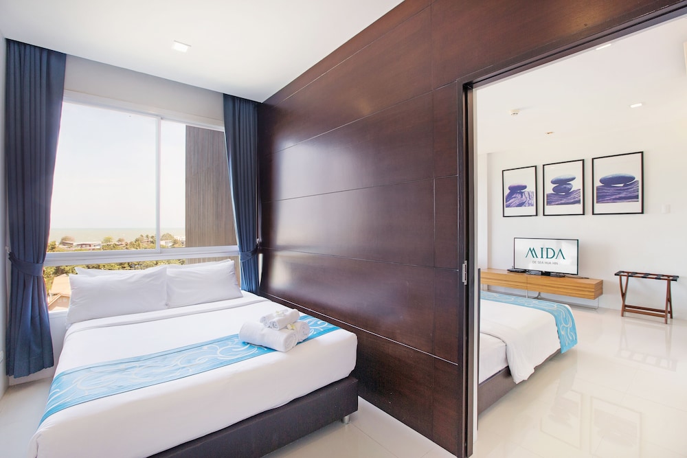 غرفة ديلوكس بسريرين مزدوجين بغرفتي نوم بحوض استحمام، Mida De Sea Hua Hin 6/10