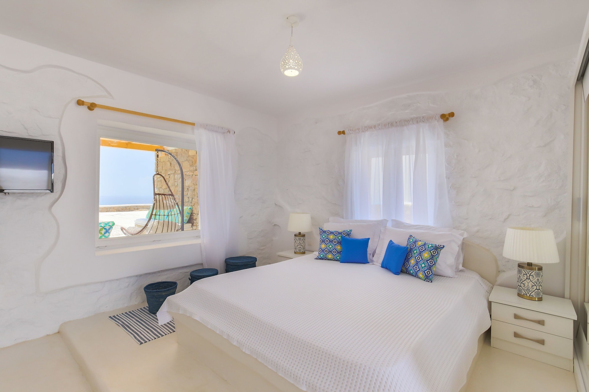 studio, sea view