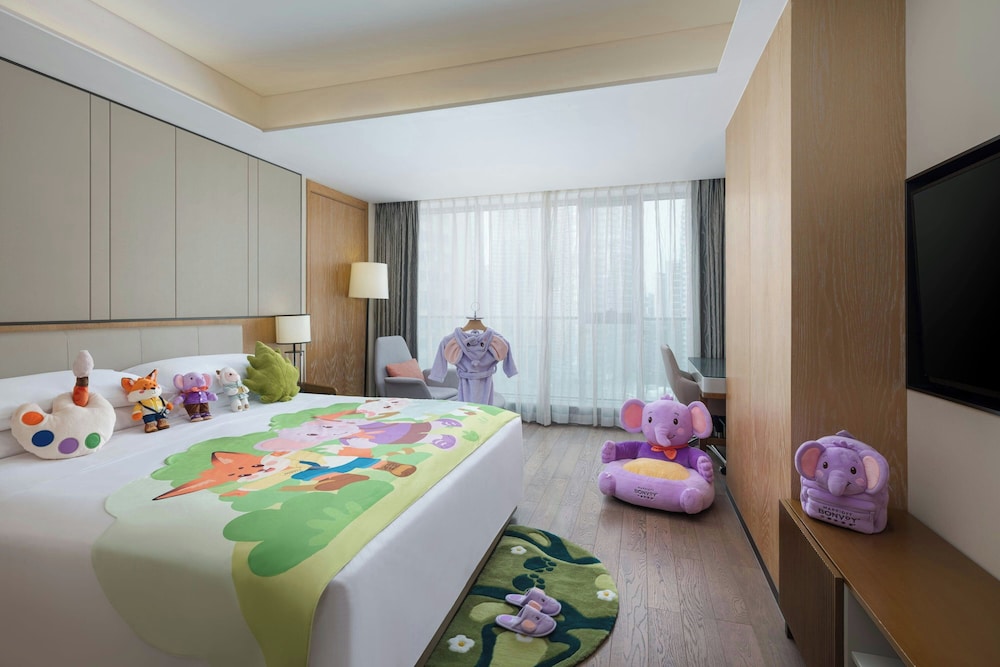 استوديو بسرير كينج بإطلالة على المدينة، Marriott Executive Apartments Chongqing 4/6
