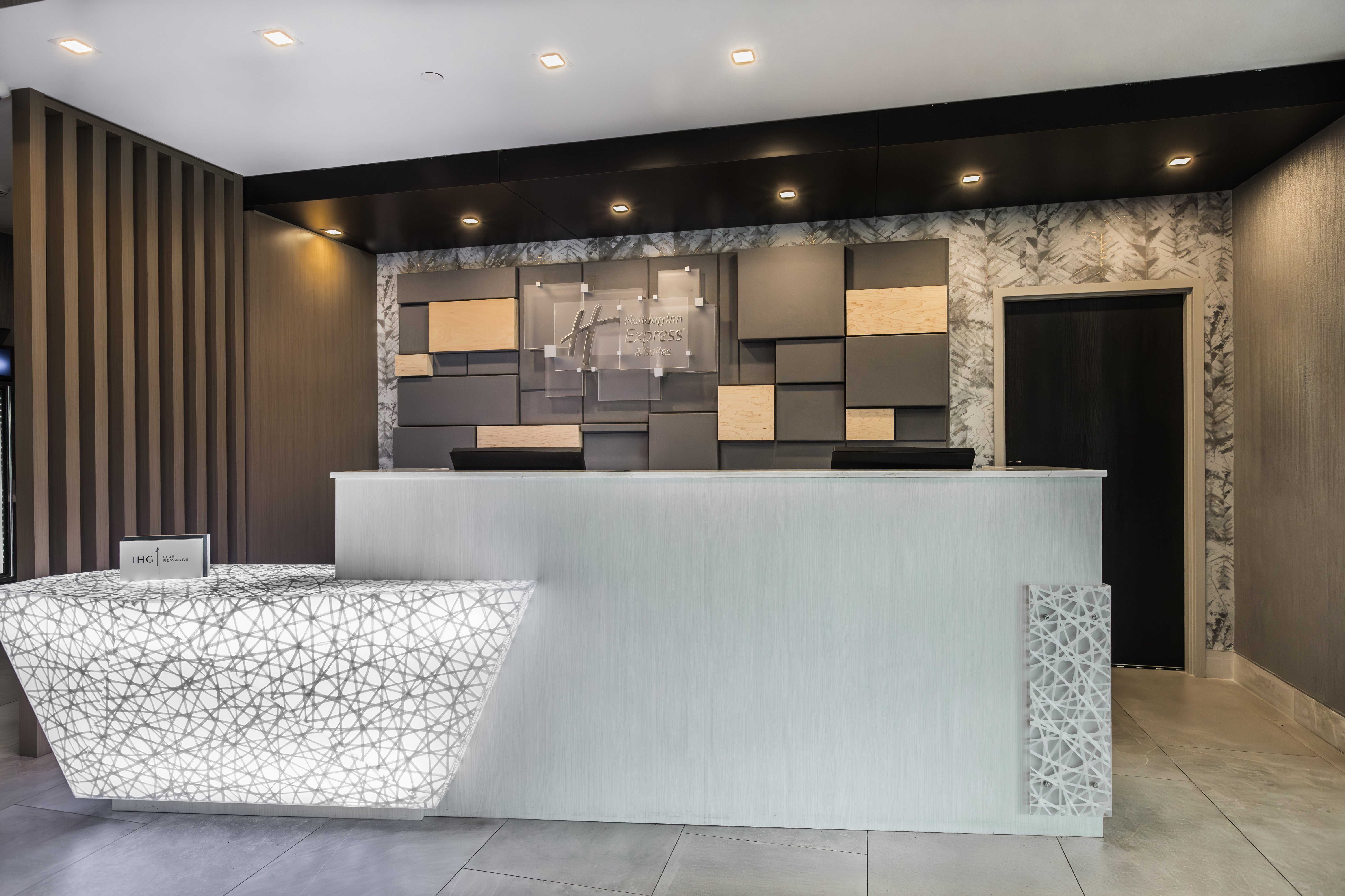 Lobby at Holiday Inn Express & Suites Toronto Airport South, TORONTO
