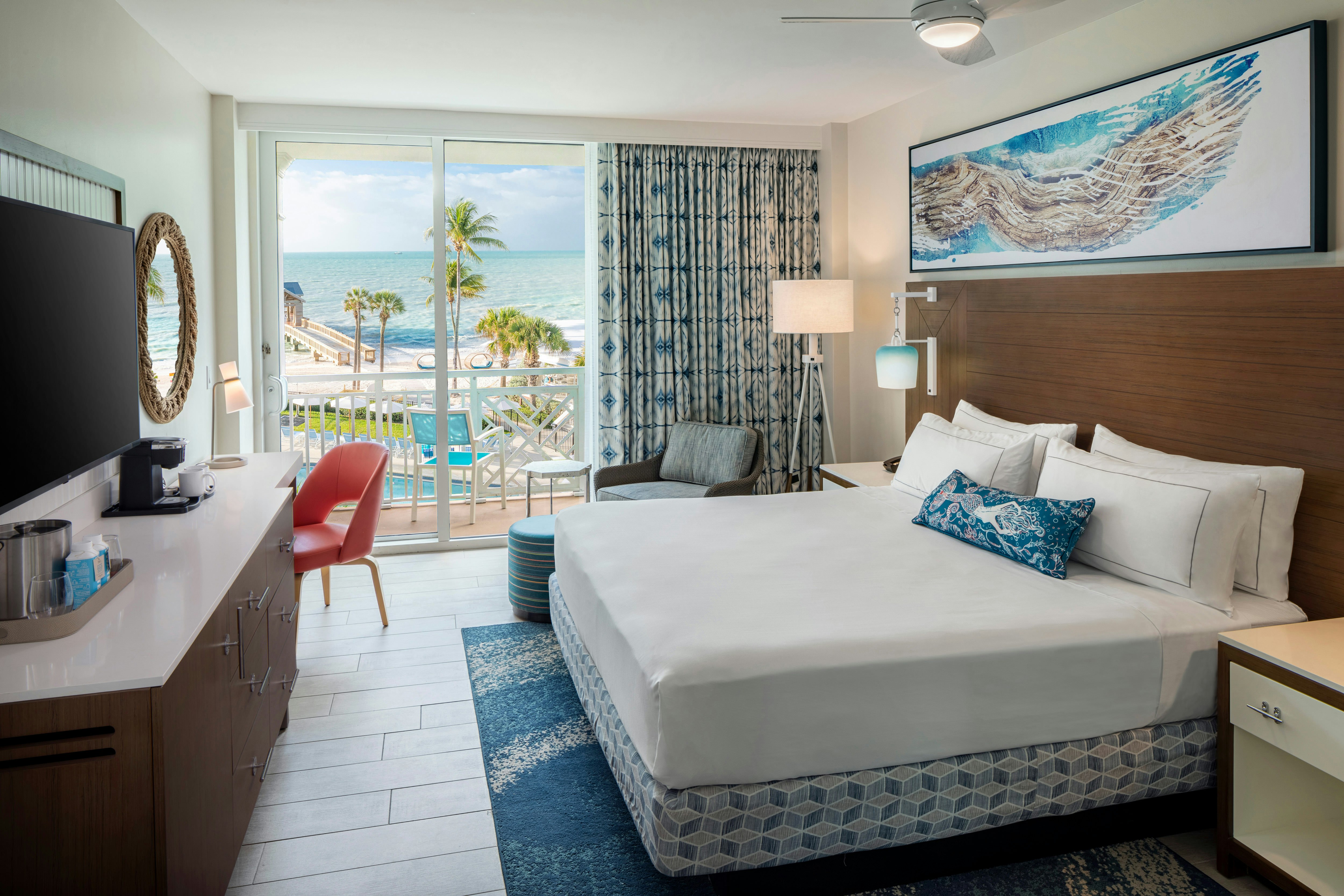 Room, King Bed, Ocean View