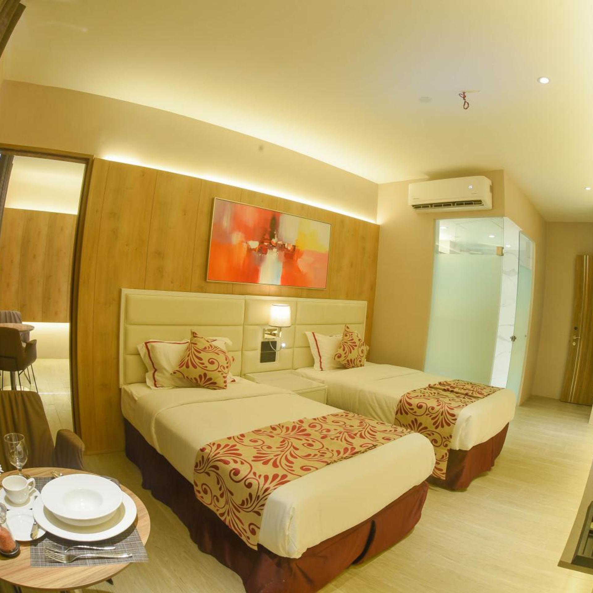 غرفة ديلوكس بسرير فردي، Red Hotel Cubao 5/10