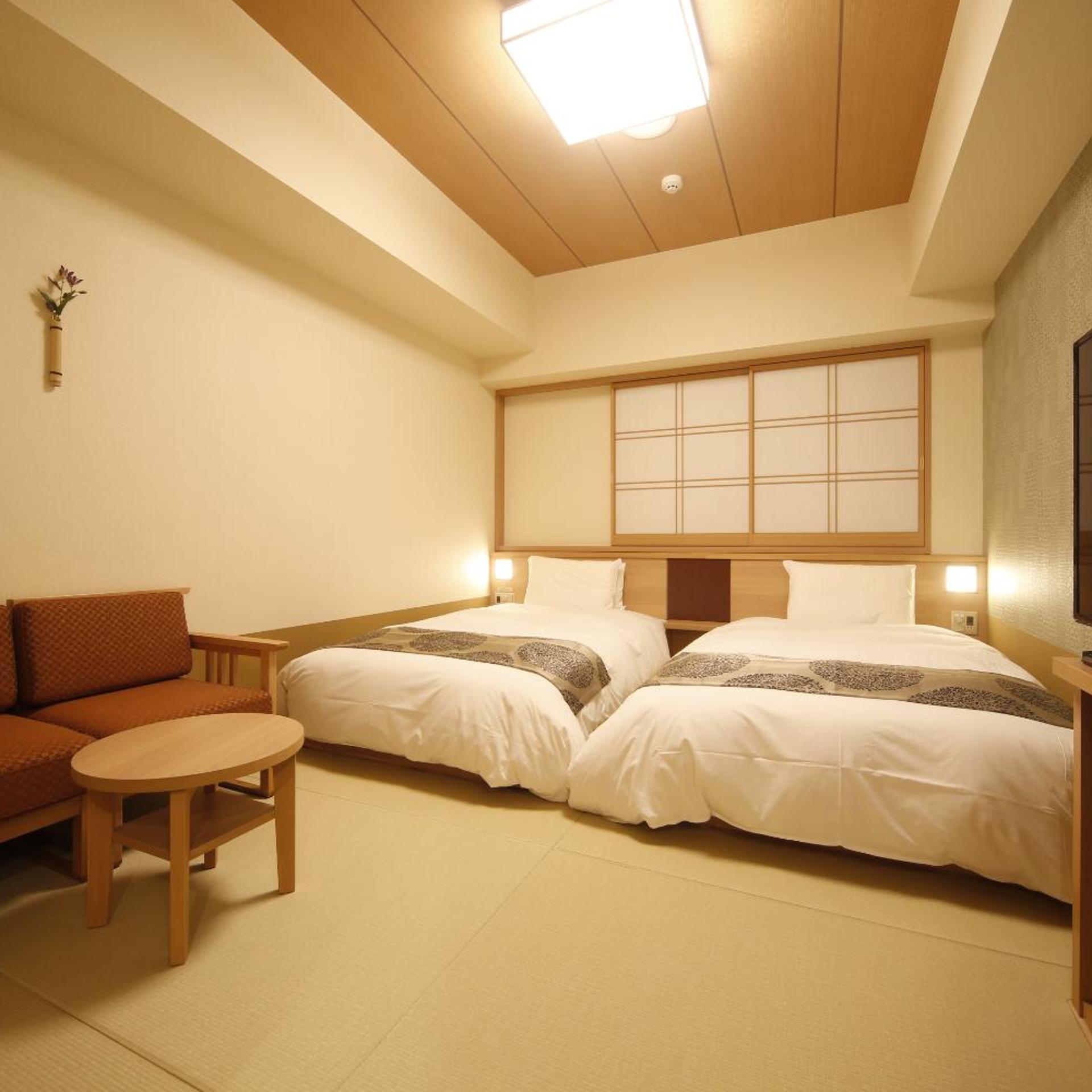 Moderate, Twin Beds, Tatami