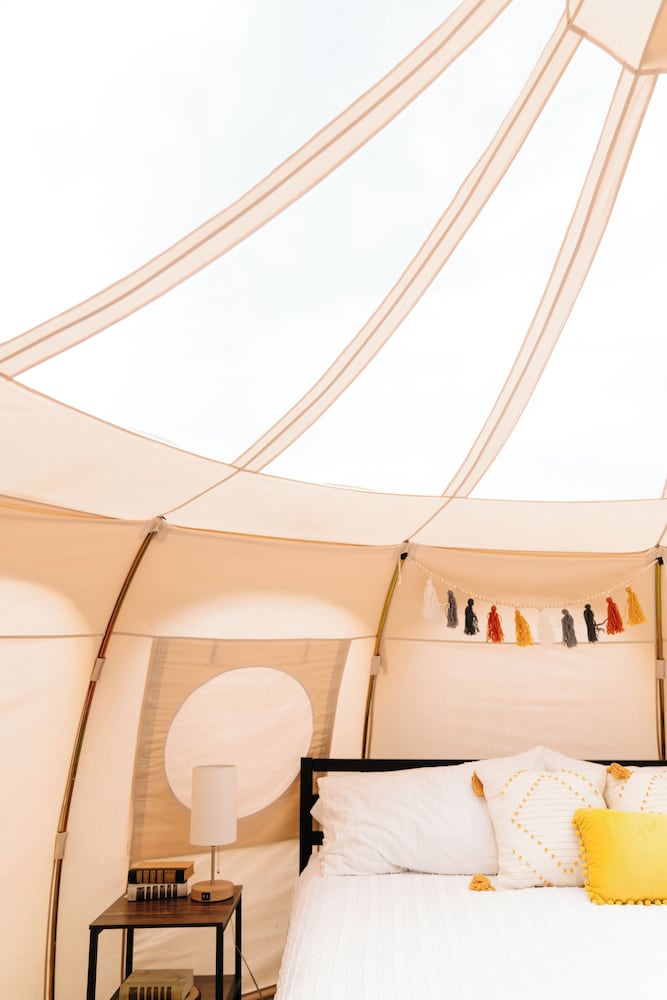 Stargazer, Tent, King Bed, Single Bed