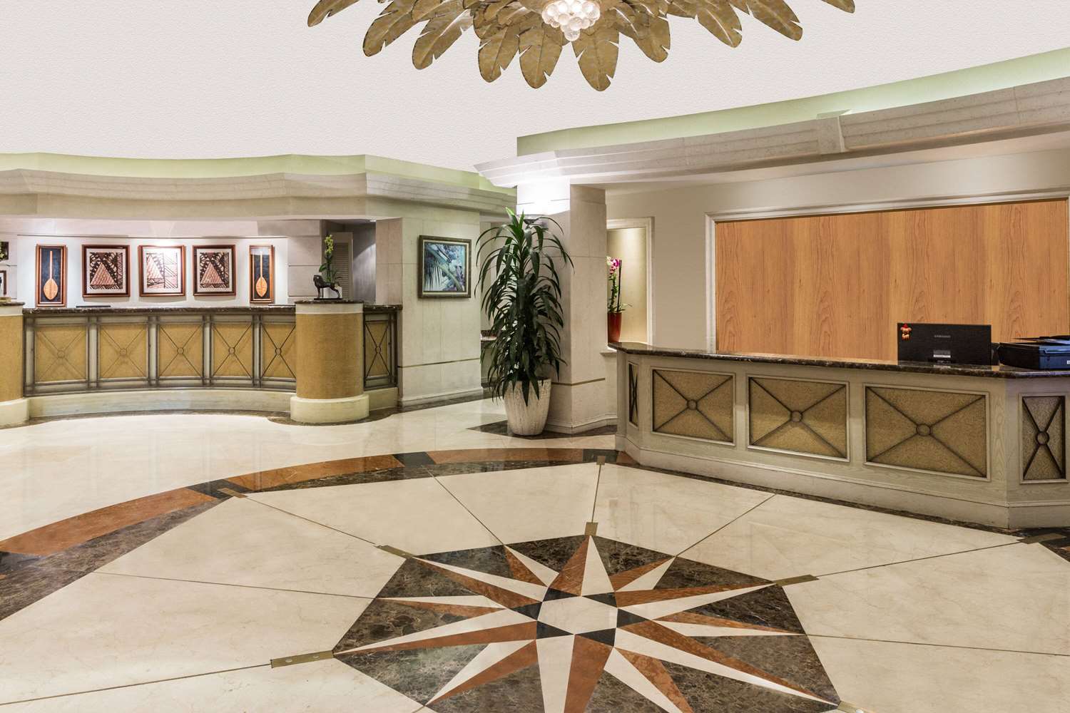 Lobby at Ramada Plaza by Wyndham Waikiki, HONOLULU - HI