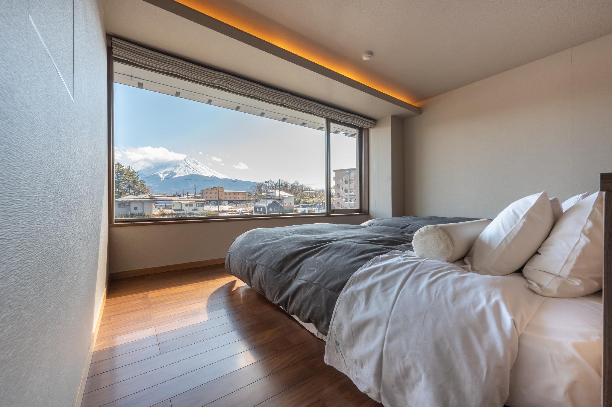 Japanese Western, 2 Semi Double Beds, Mountain Side, Mountain View, Bathtub, Annex