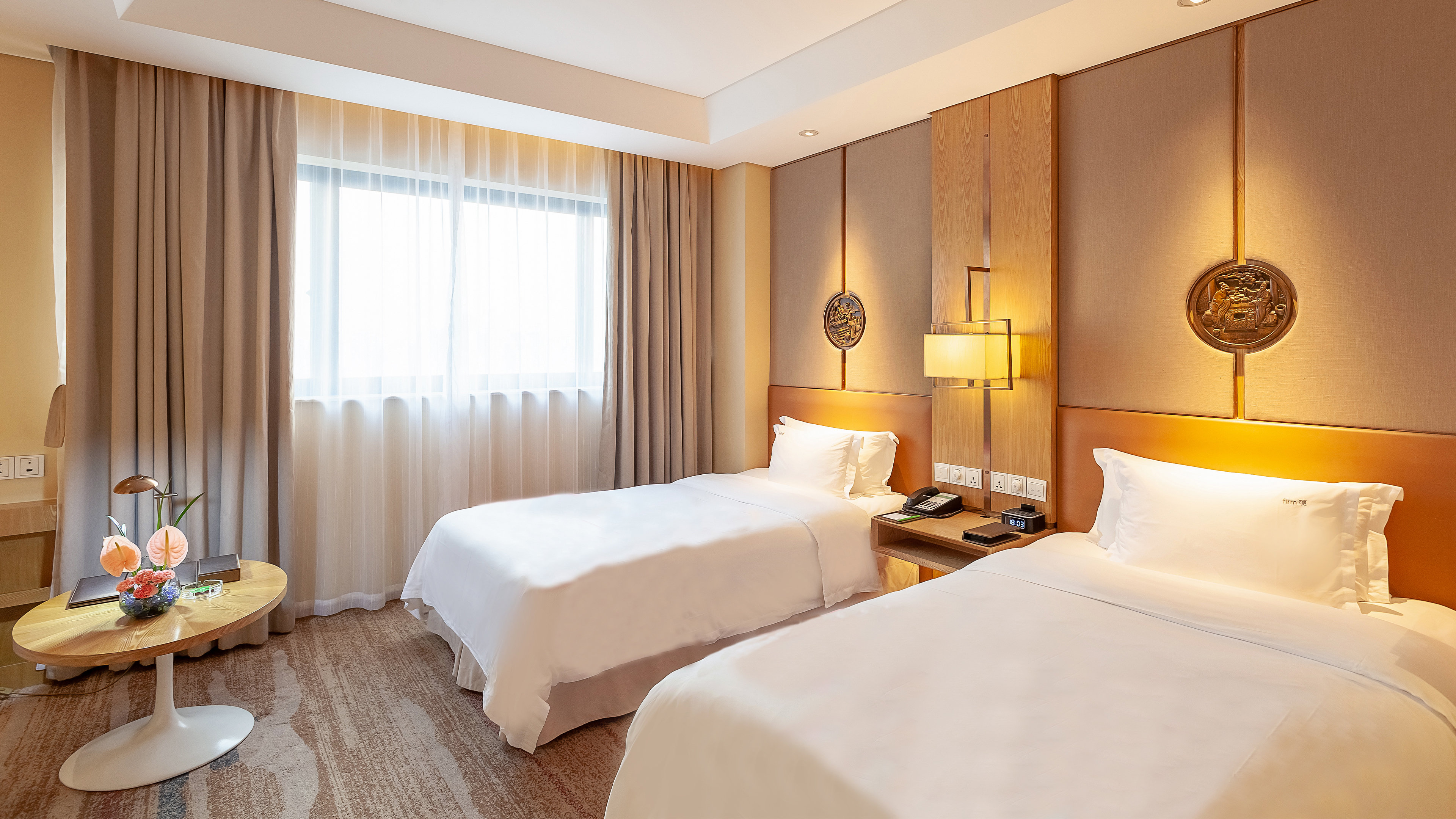 غرفة تنفيذية بسريرين منفصلين، Holiday Inn Hefei 4/7