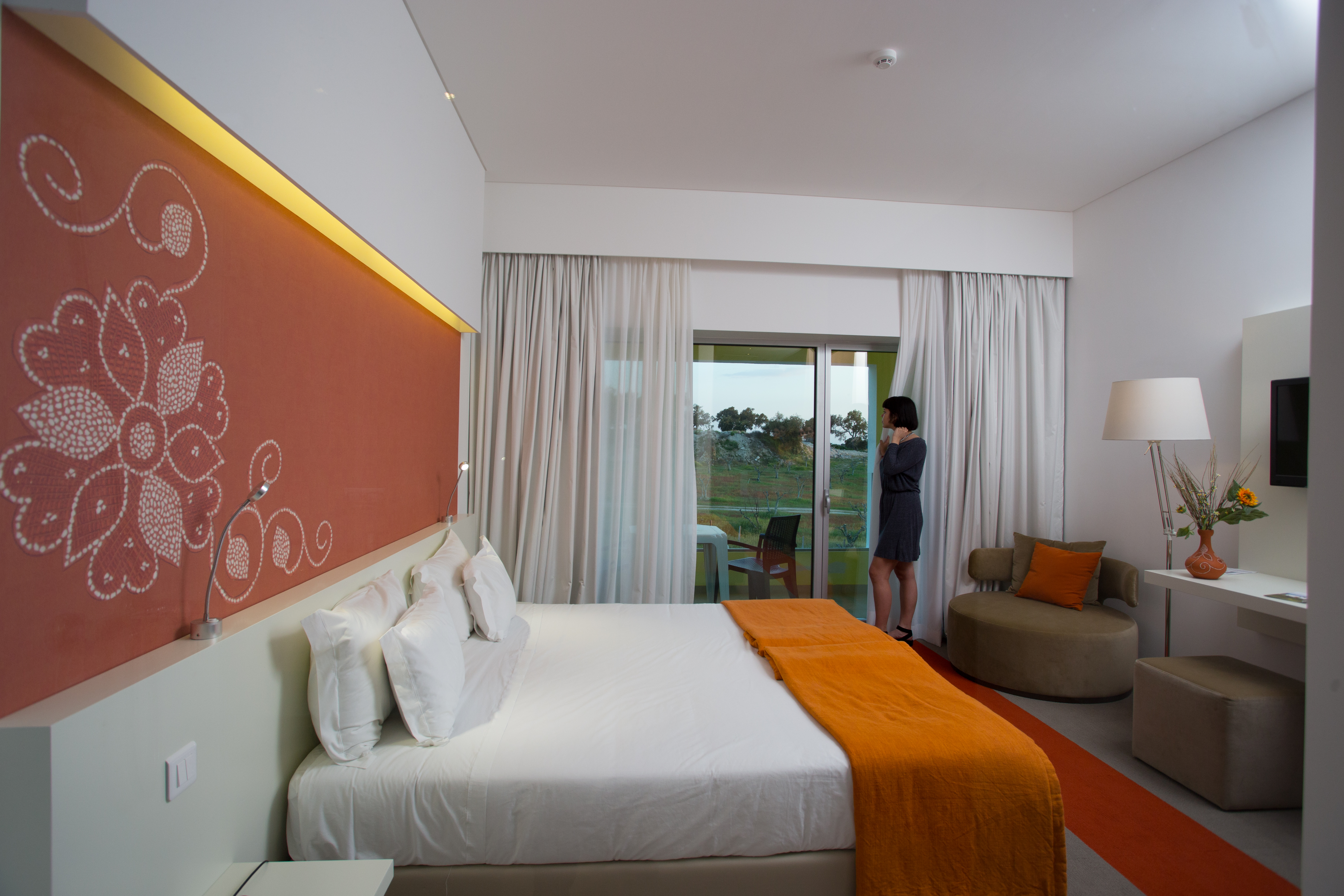 Room, Single, Double Bed