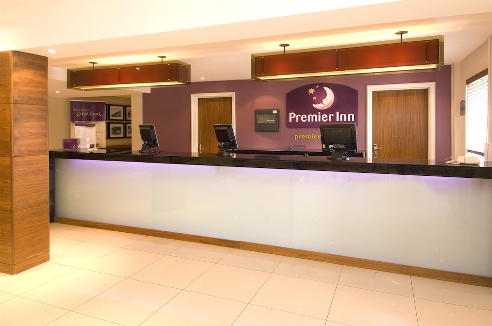 Lobby at Premier Inn Manchester Old Trafford, MANCHESTER