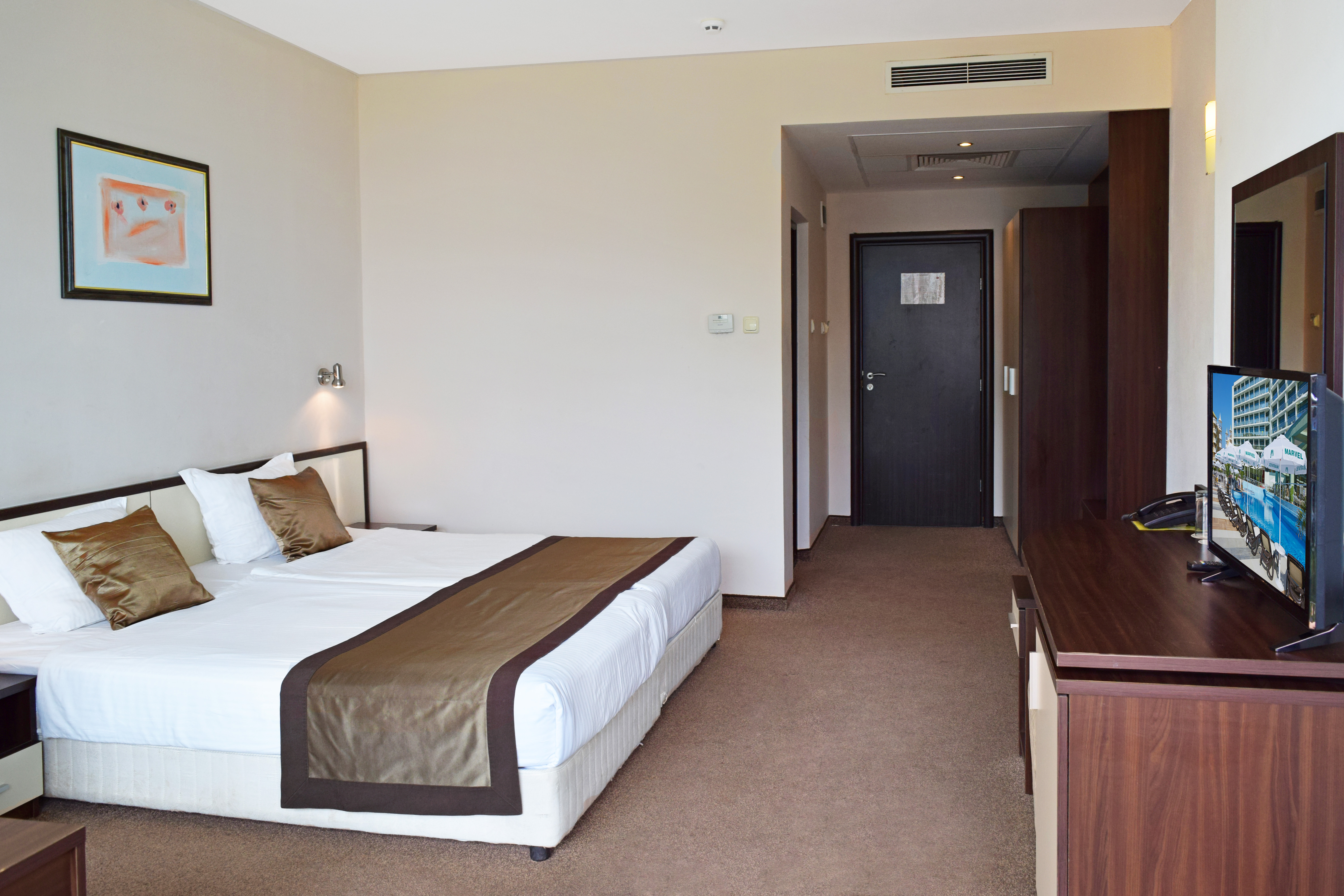 Room, Single, Double Bed