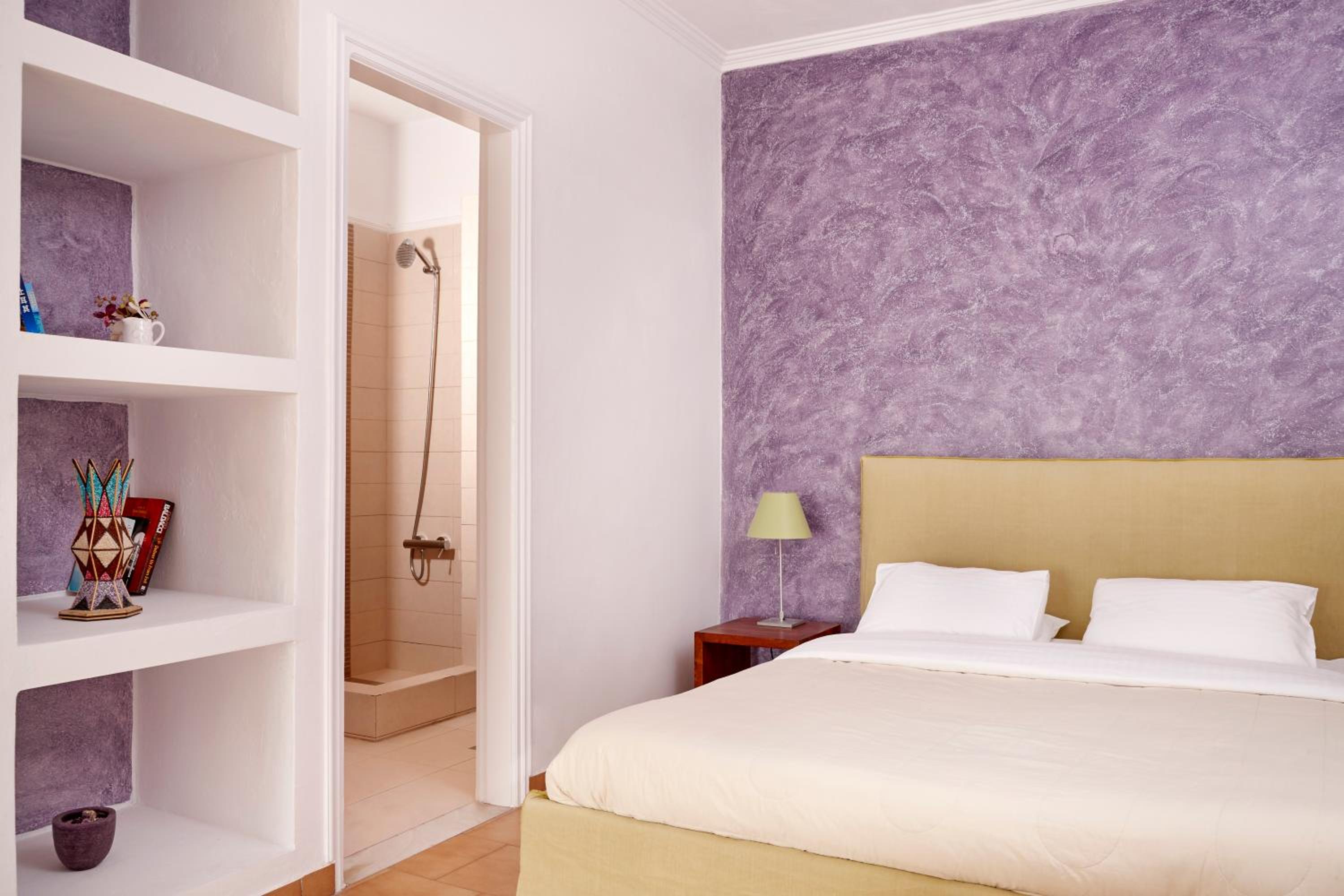 Junior Suite, Double Bed, Caldera View
