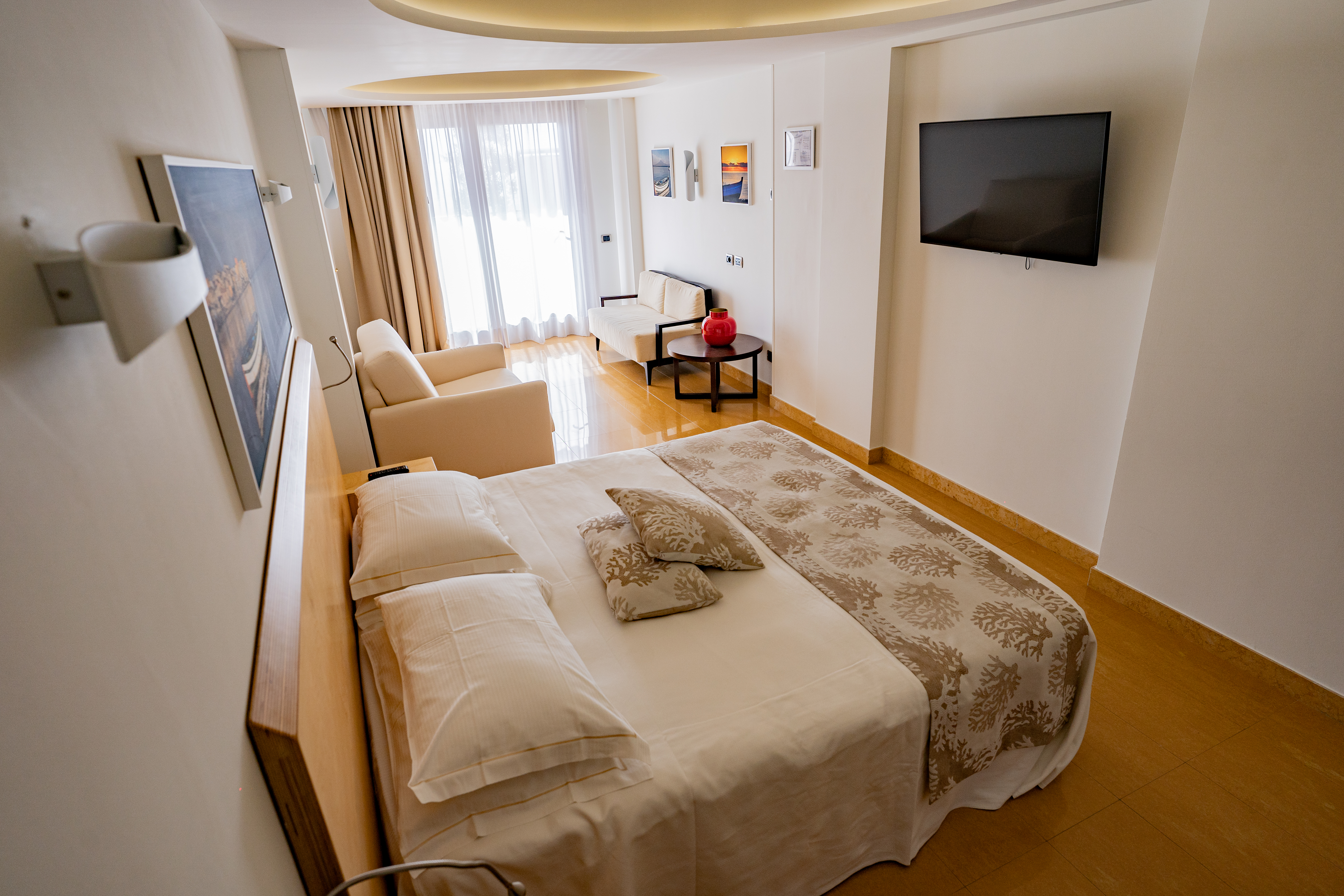 جناح جونيور بإطلالة على البحر، Panoramic Hotel Taormina 2/4