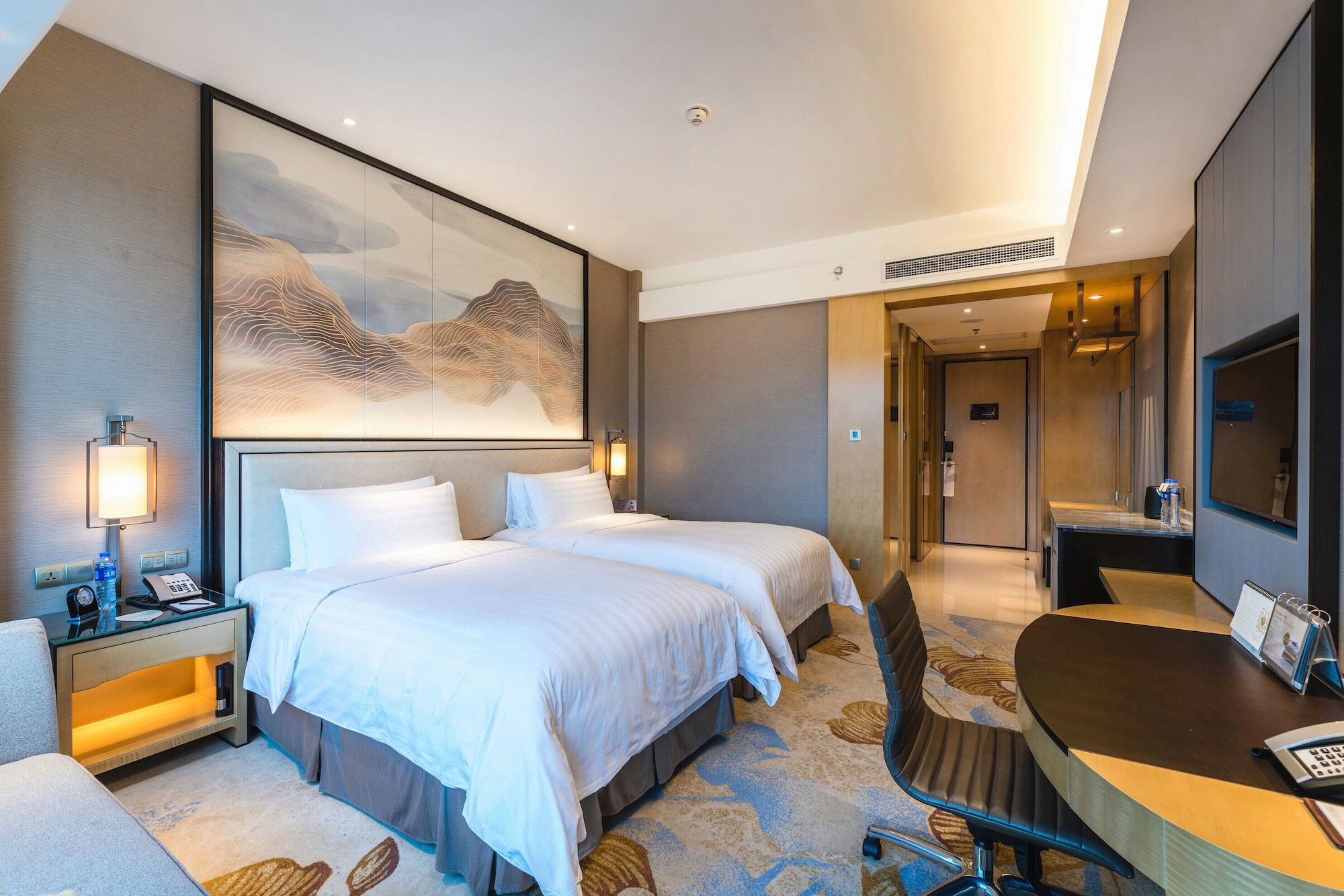 Deluxe, Twin Beds, Sea View, Shangri La Xiamen 4/9