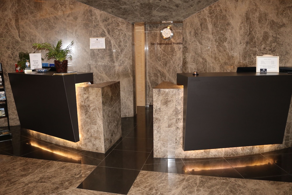 Lobby at Hotel International Prishtina Spa Prishtina, PRISHTINA