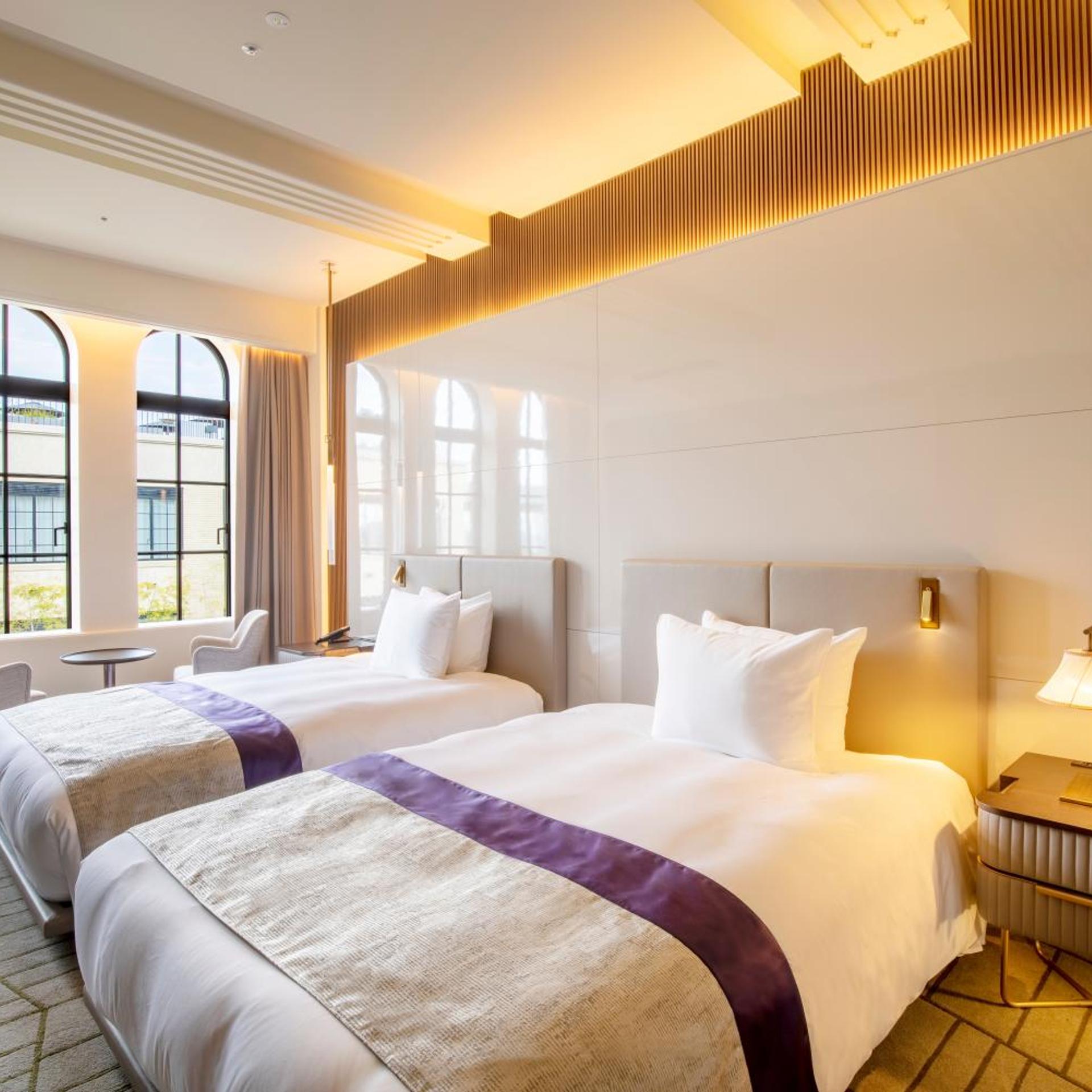 غرفة ديلوكس بسريرين منفصلين مع دخول الصالة، The Hotel Seiryu Kyoto Kiyomizu 2/8