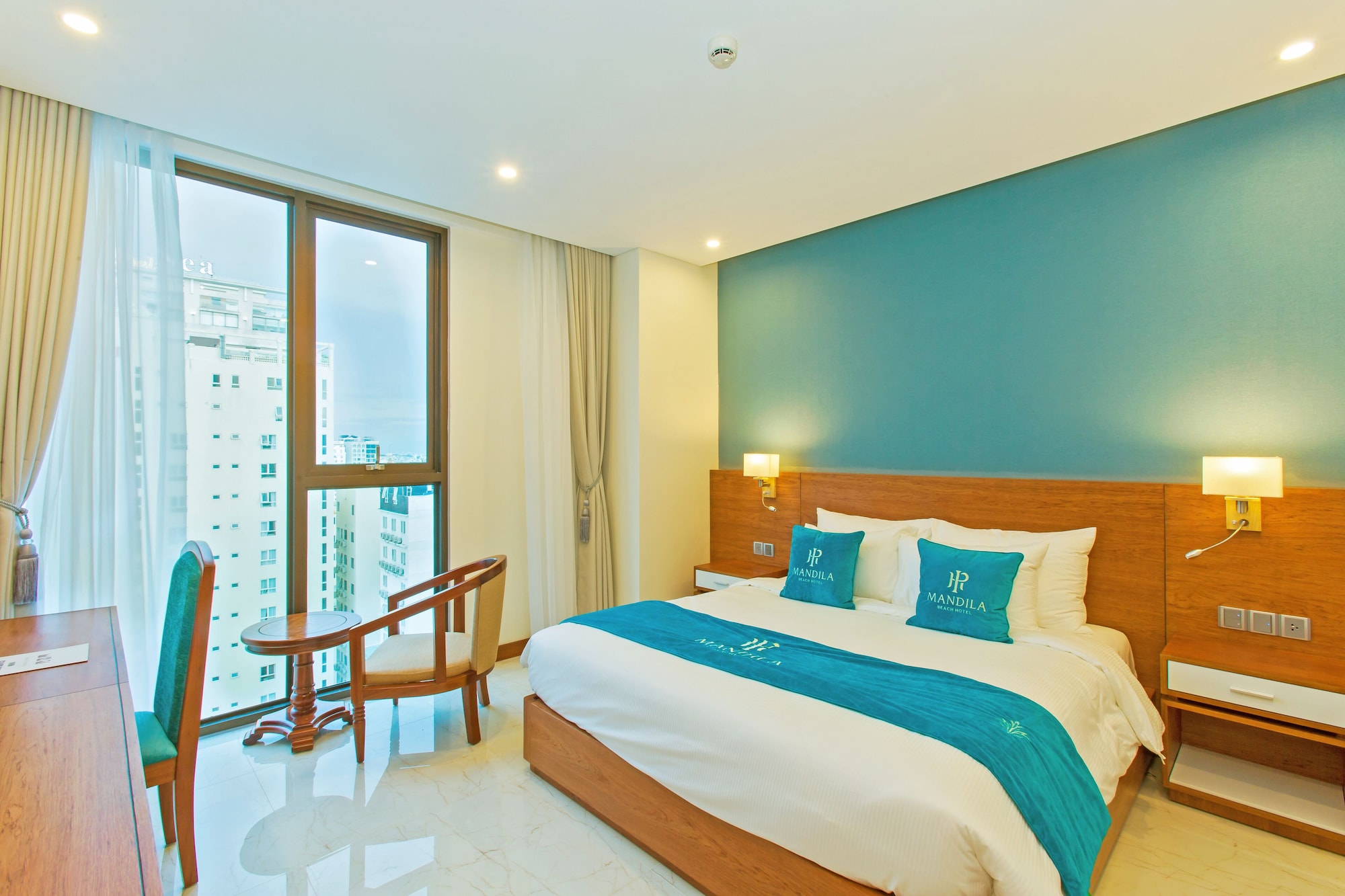 غرفة ديلوكس بسرير كينج، Mandila Beach Hotel Danang 3/10