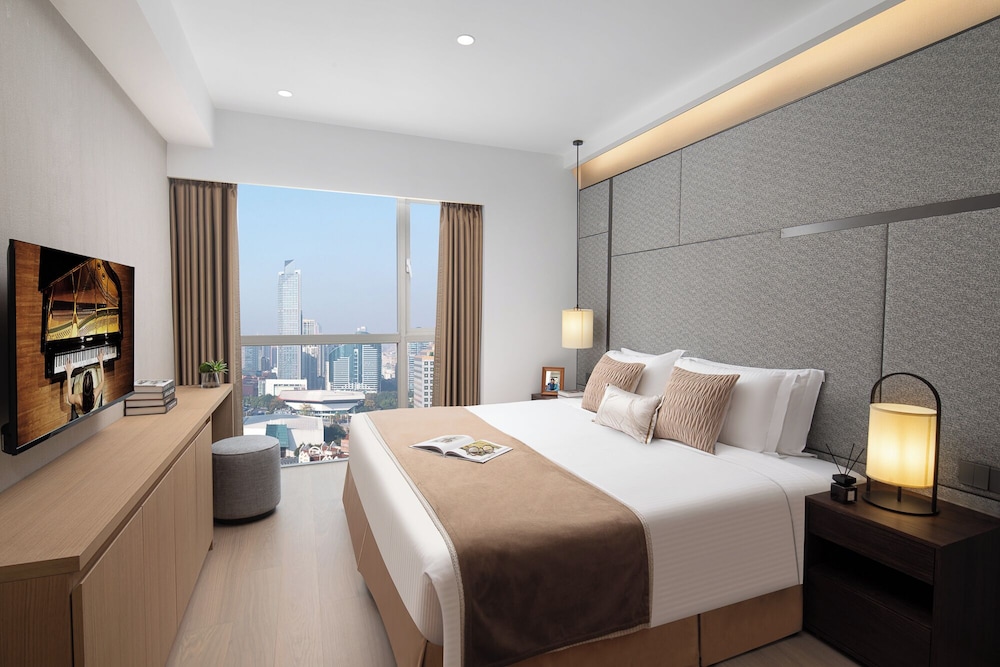 شقة تنفيذية بسرير كينج بغرفة نوم واحدة، Ascott Guangzhou 2/10