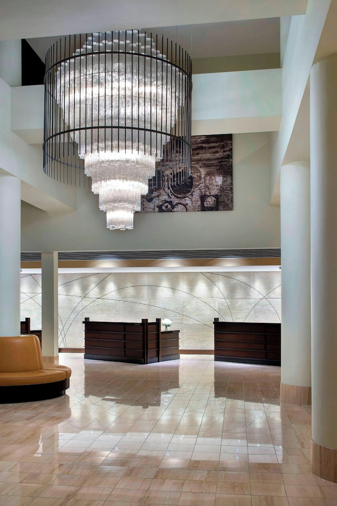 Lobby at Newark Liberty International Airport Marriott, NEWARK - NJ