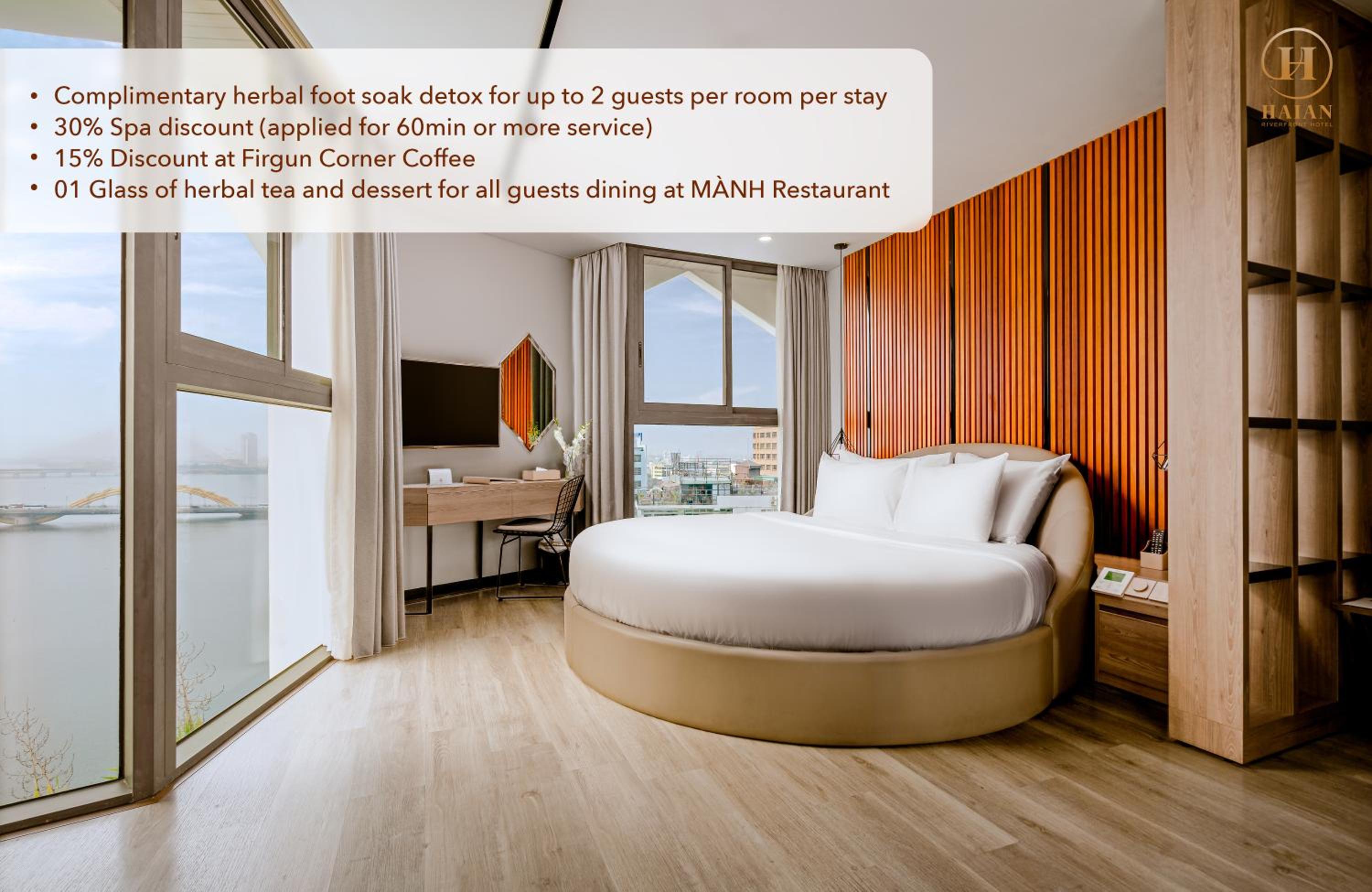 Deluxe, Double Bed, River Front، HAIAN Riverfront Hotel 4/10