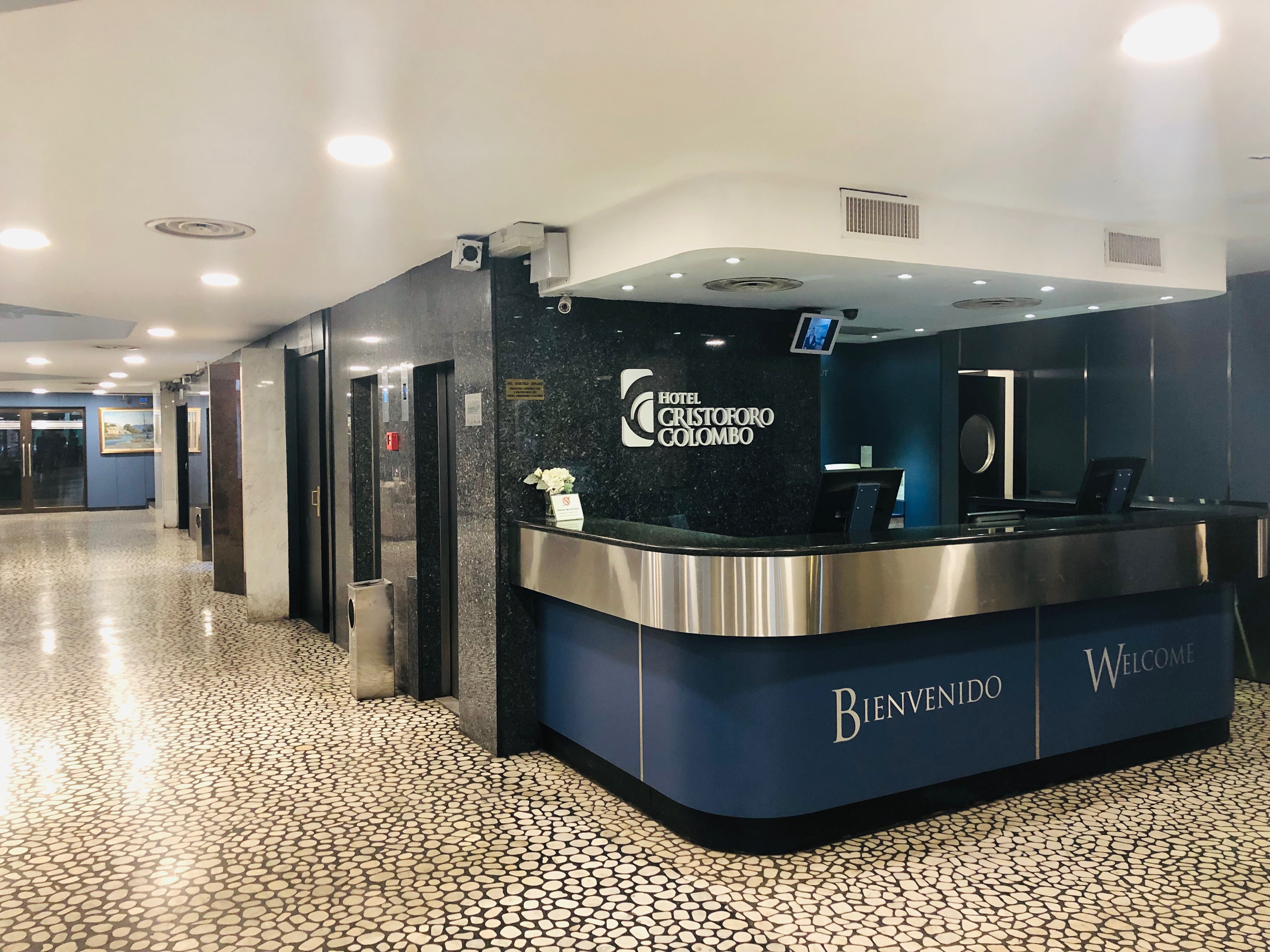 Lobby at Hotel Cristoforo Colombo, BUENOS AIRES