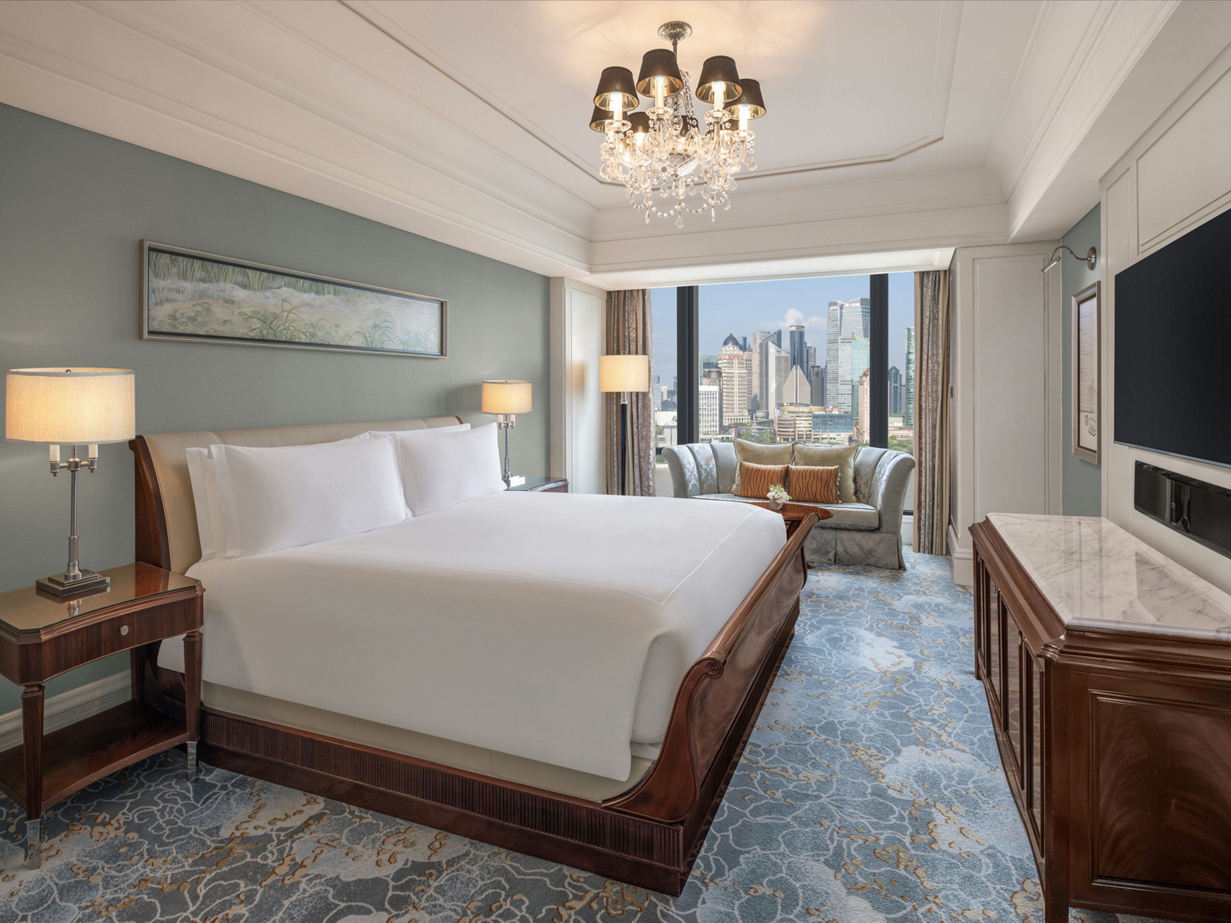 River, Luxury, Suite, King Bed