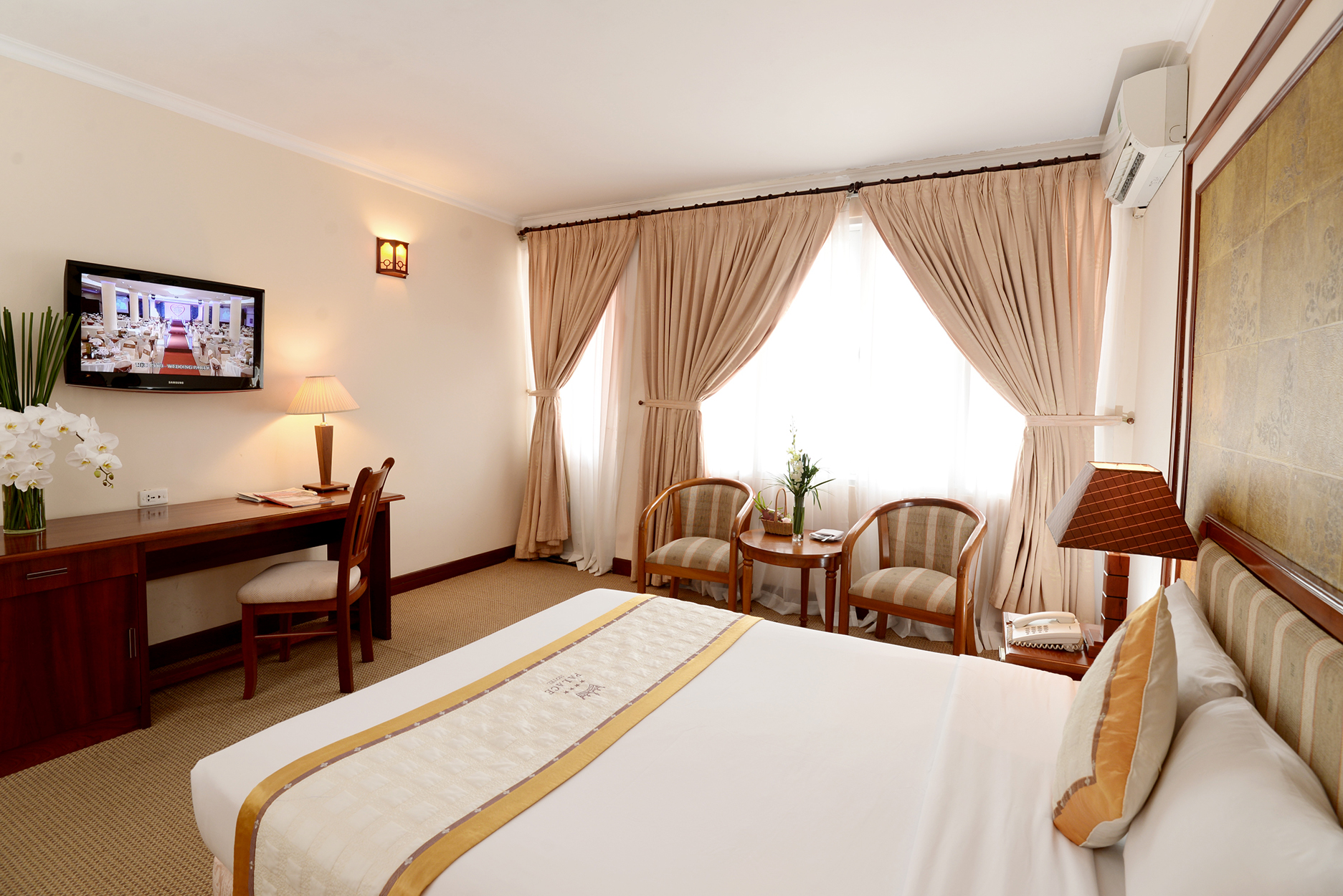 غرفة ديلوكس بسرير مزدوج بإطلالة على البحر