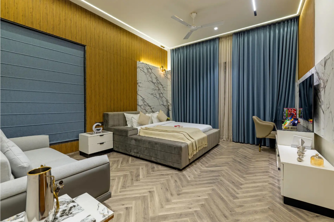 ELIVAAS Levante Farms 5 BHK Villa With Private Pool, Bar, Garden and Gazebo 8/21