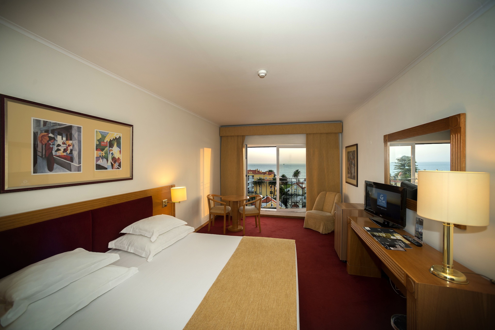 Room, Single, Twin Beds, Sea View
