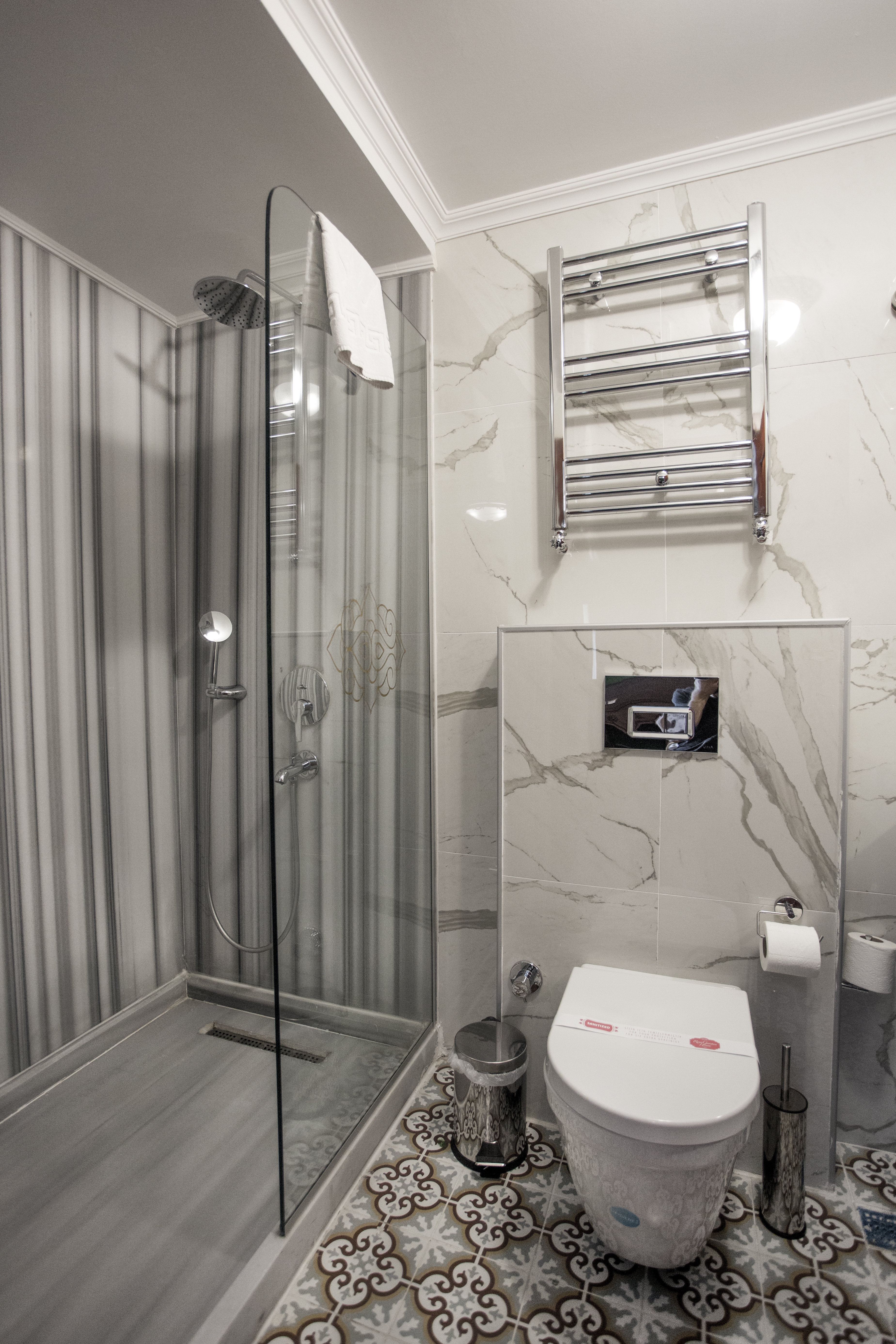 غرفة ديلوكس بسرير مزدوج بشرفة، Garden House Istanbul 4/5