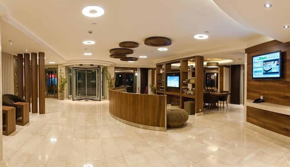 Lobby at Taksim Riva Hotel, ISTANBUL