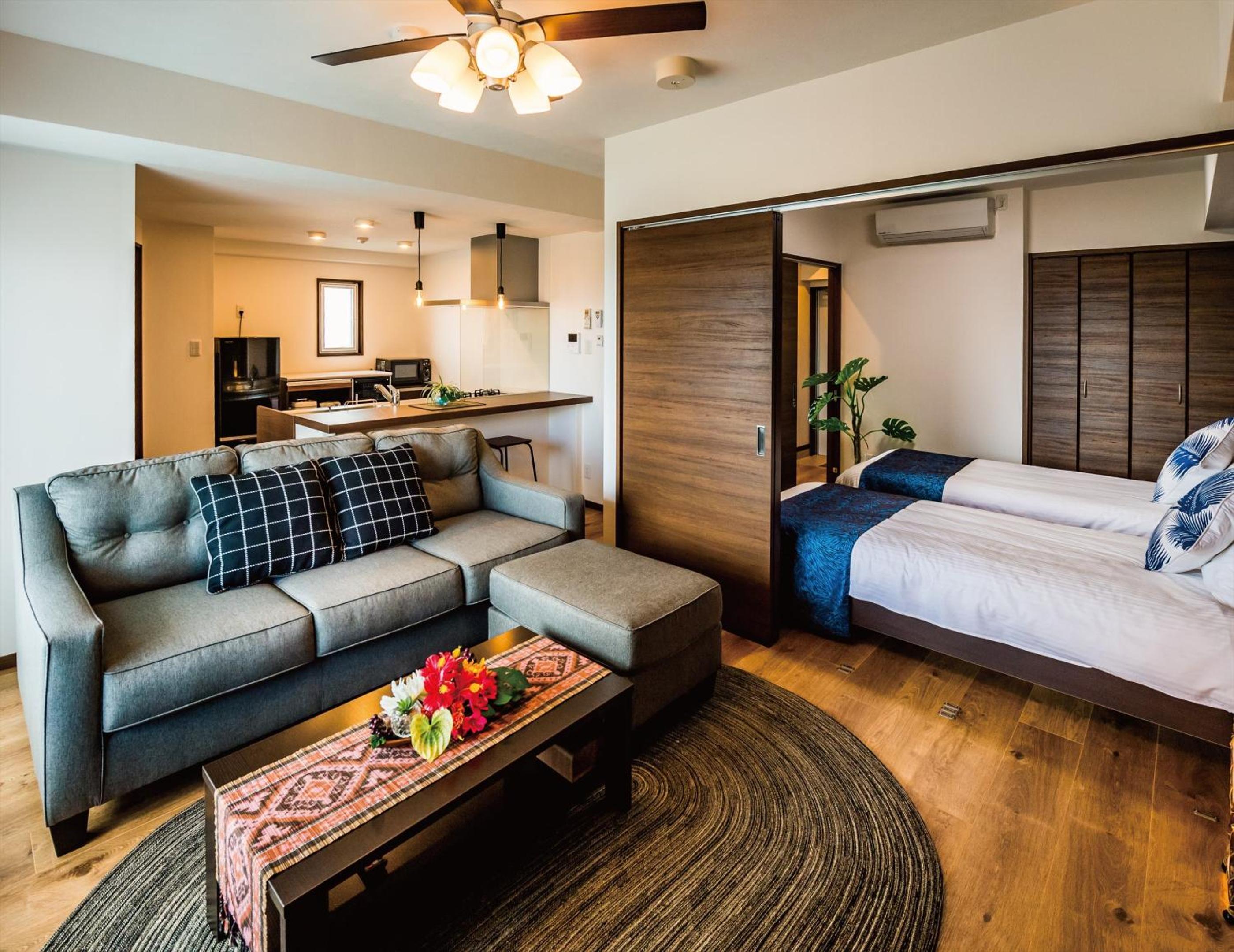 2 Bedrooms, Sky, Twin Beds, High Floor