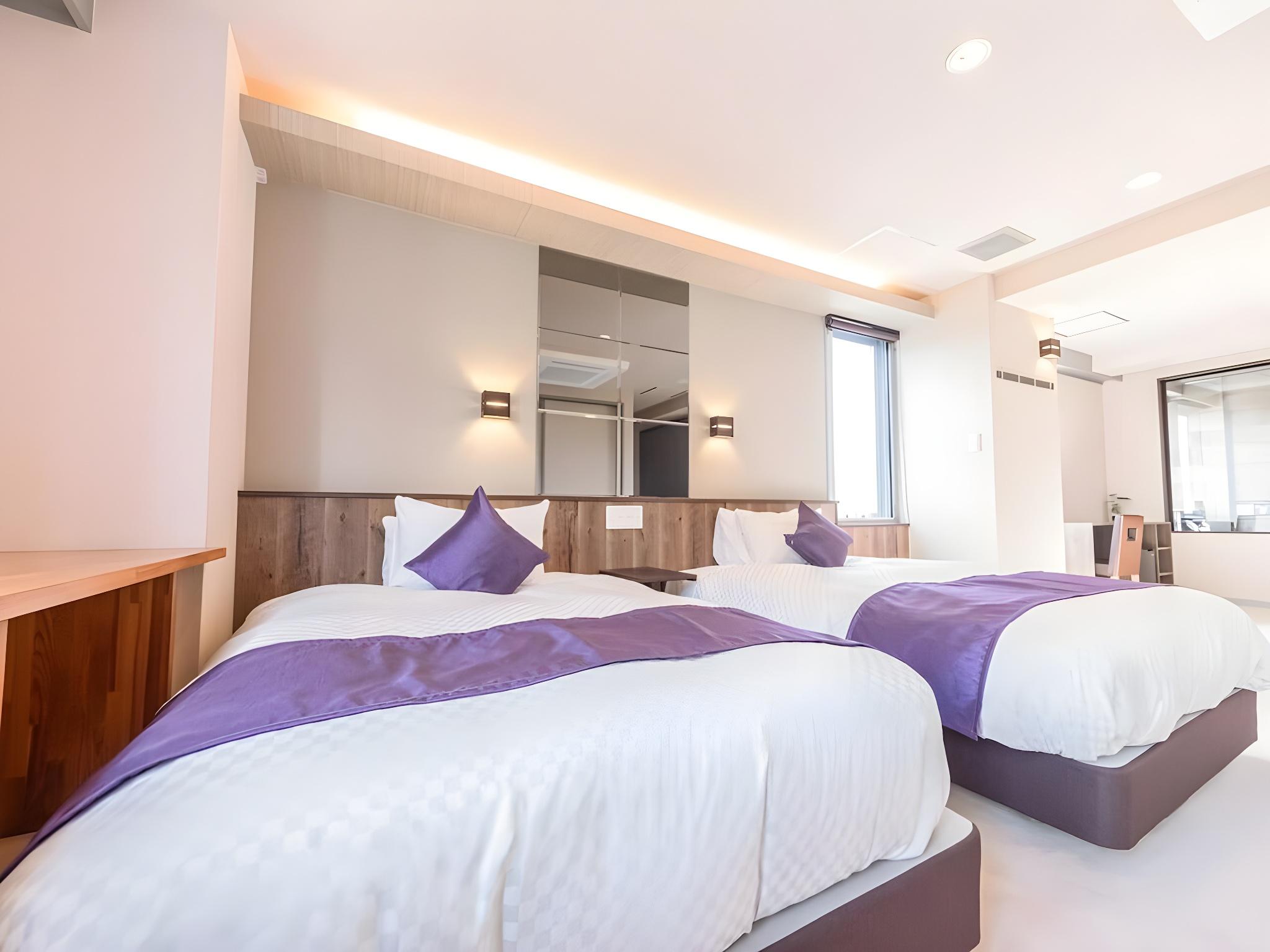 2 Bedrooms, Deluxe, 2 Double Beds