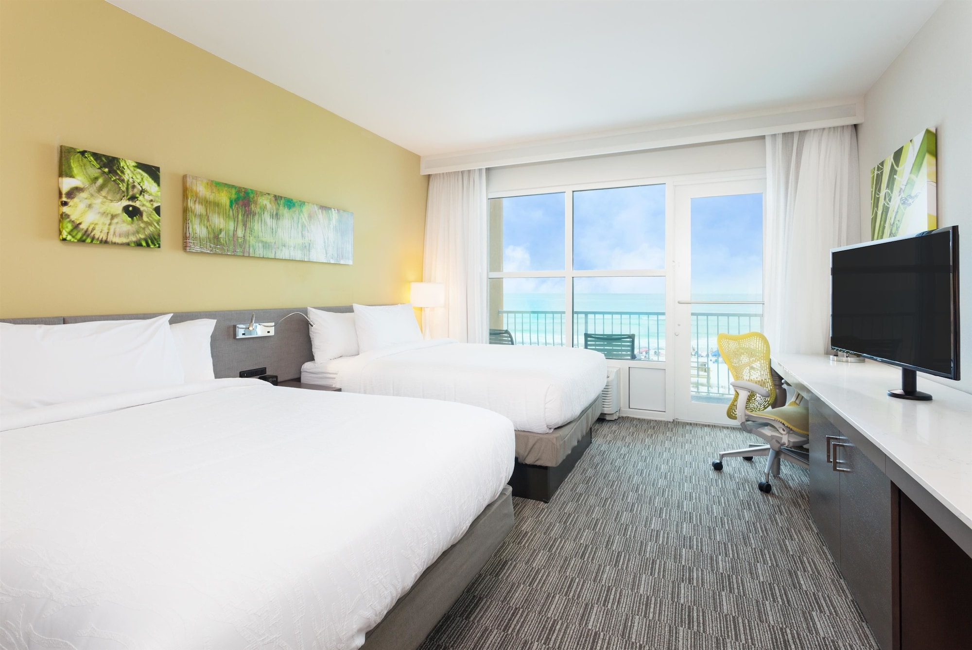 ROOM, 2 QUEEN BEDS, GULF FRONT, BALCONY