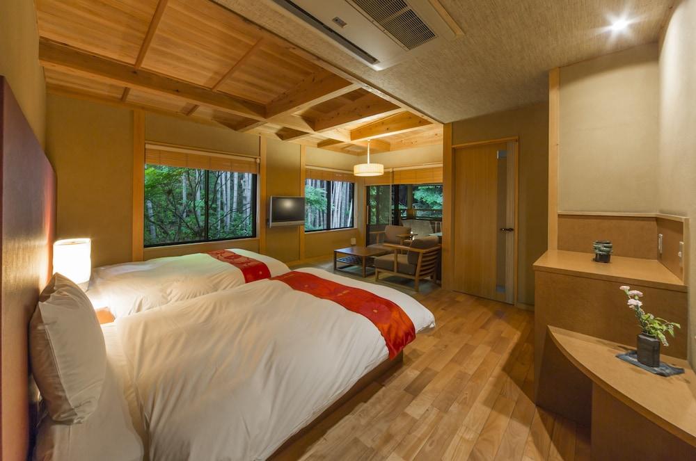 Premium, Twin Beds, Partial Outdoor Bath, Annex